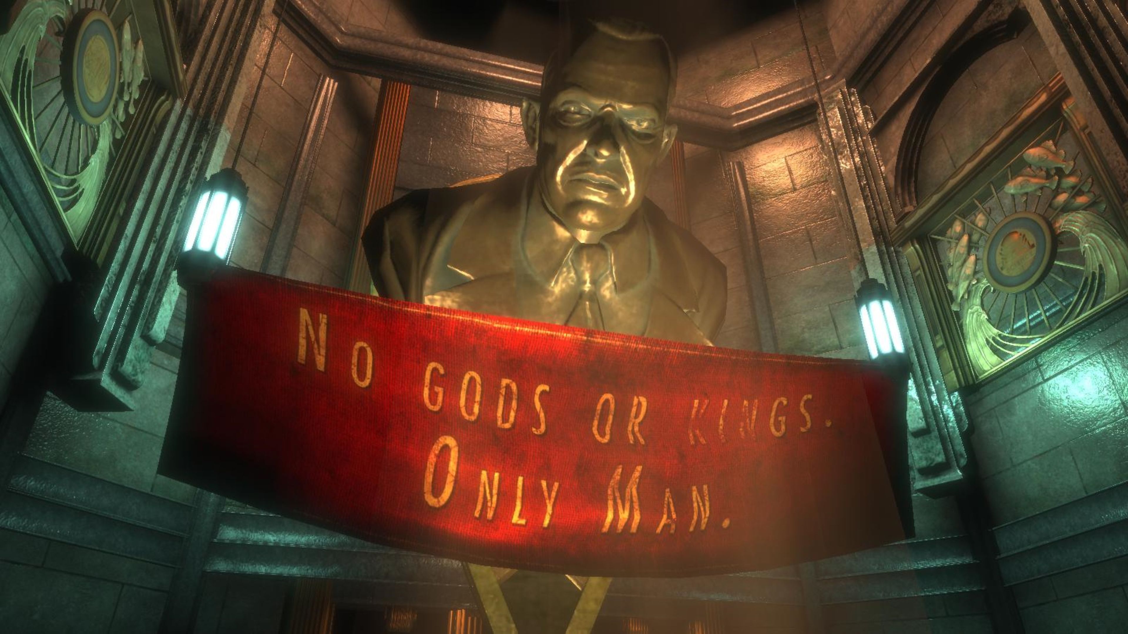 BioShock - Andrew Ryan - "Ni Dioses ni Reyes. Sólo el hombre"