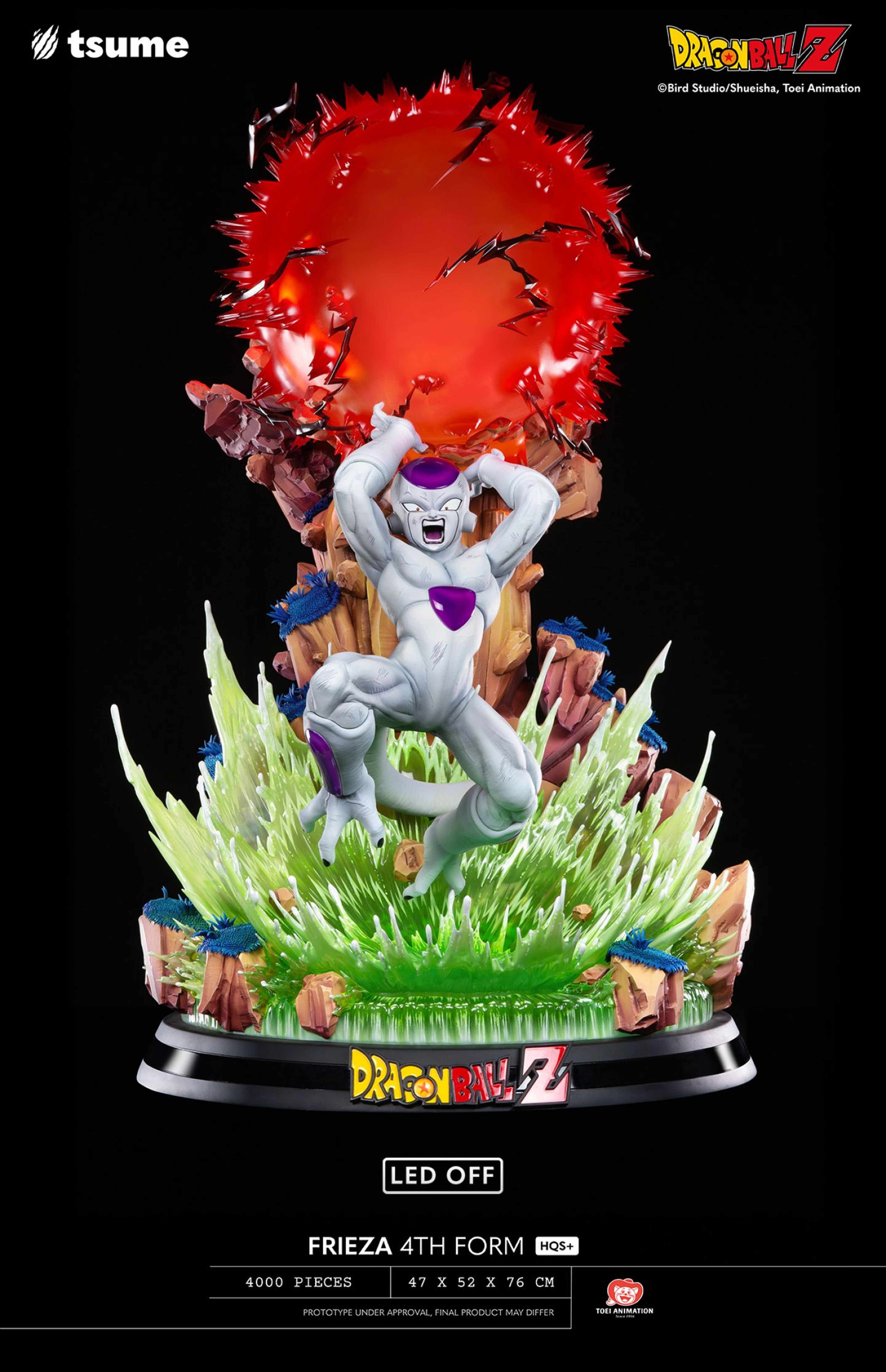 Dragon Ball Z - Así es la nueva resina oficial de Freezer. ¡Destrucción total y pura calidad!