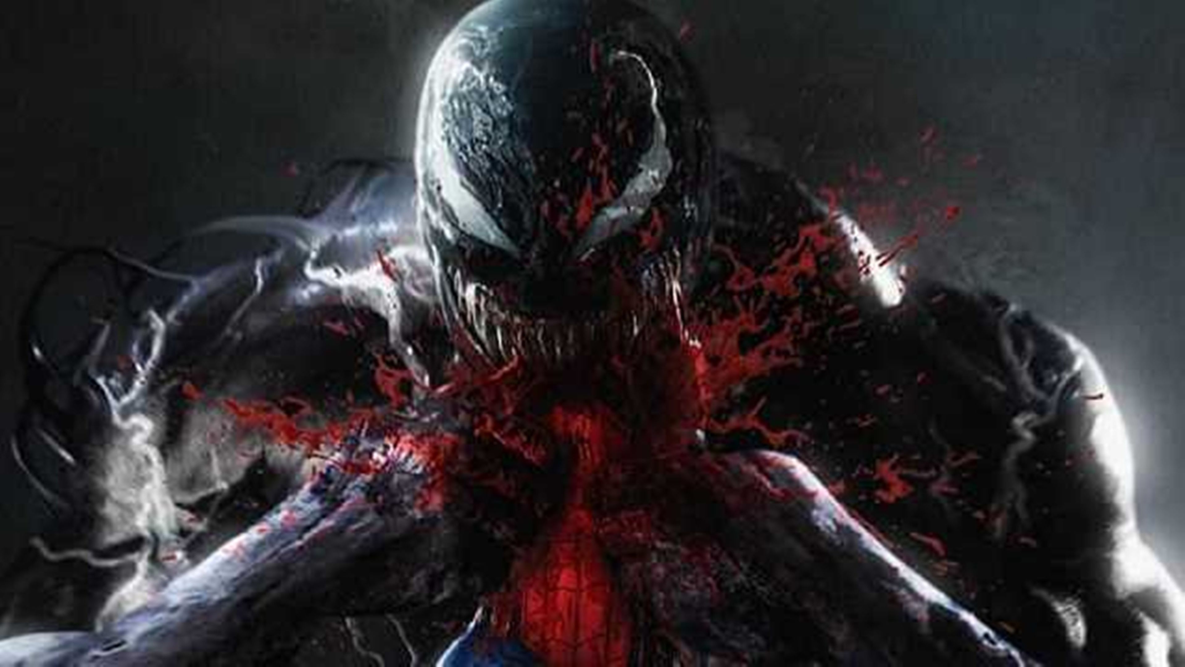 Fan art del crossover entre Venom y Spider-Man