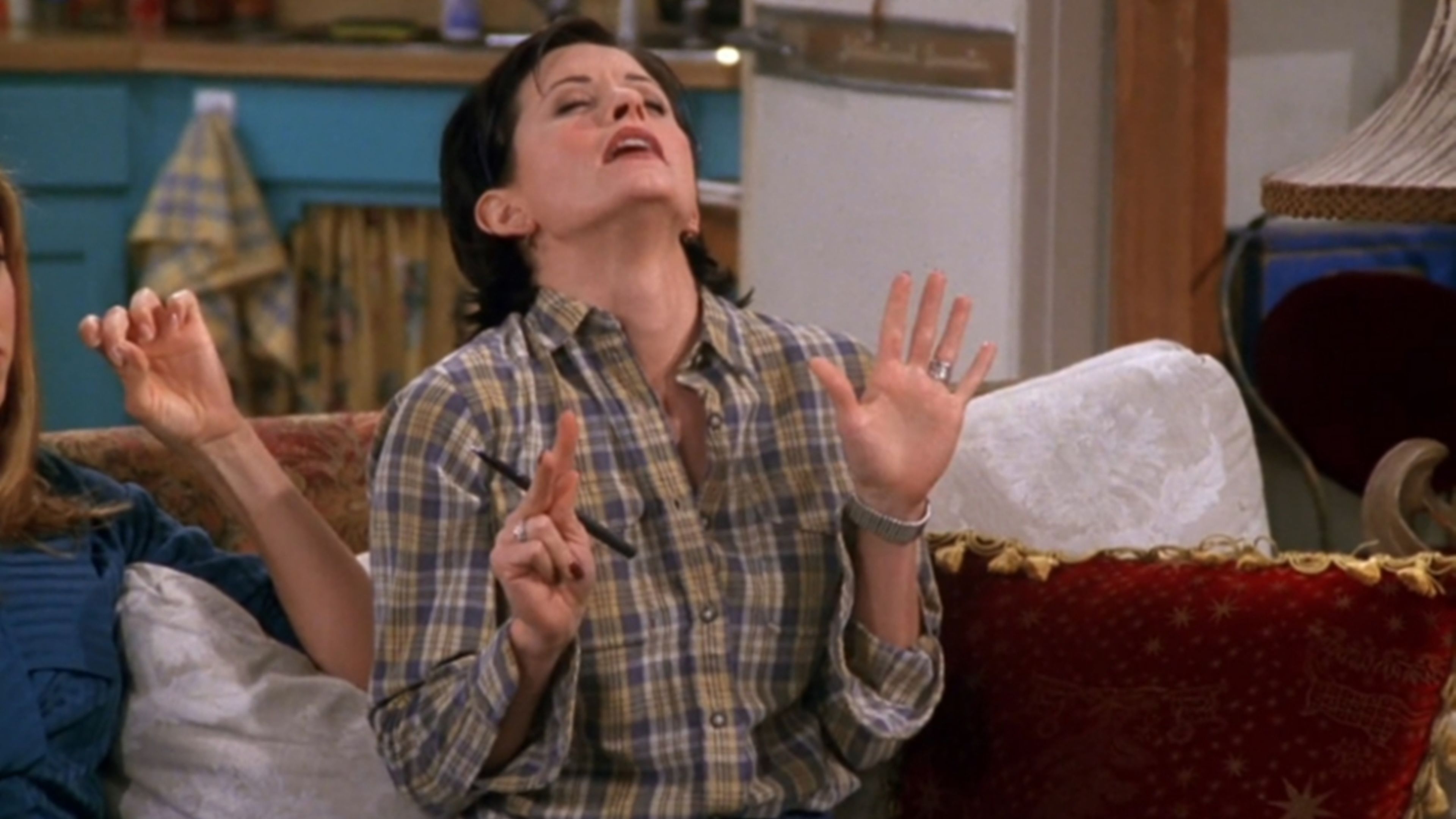 Friends - Monica enseñando a Chandler las zonas erógenas de la mujer