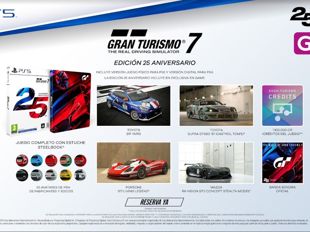 Gran Turismo 7 PS5 Clásico Digital Primario