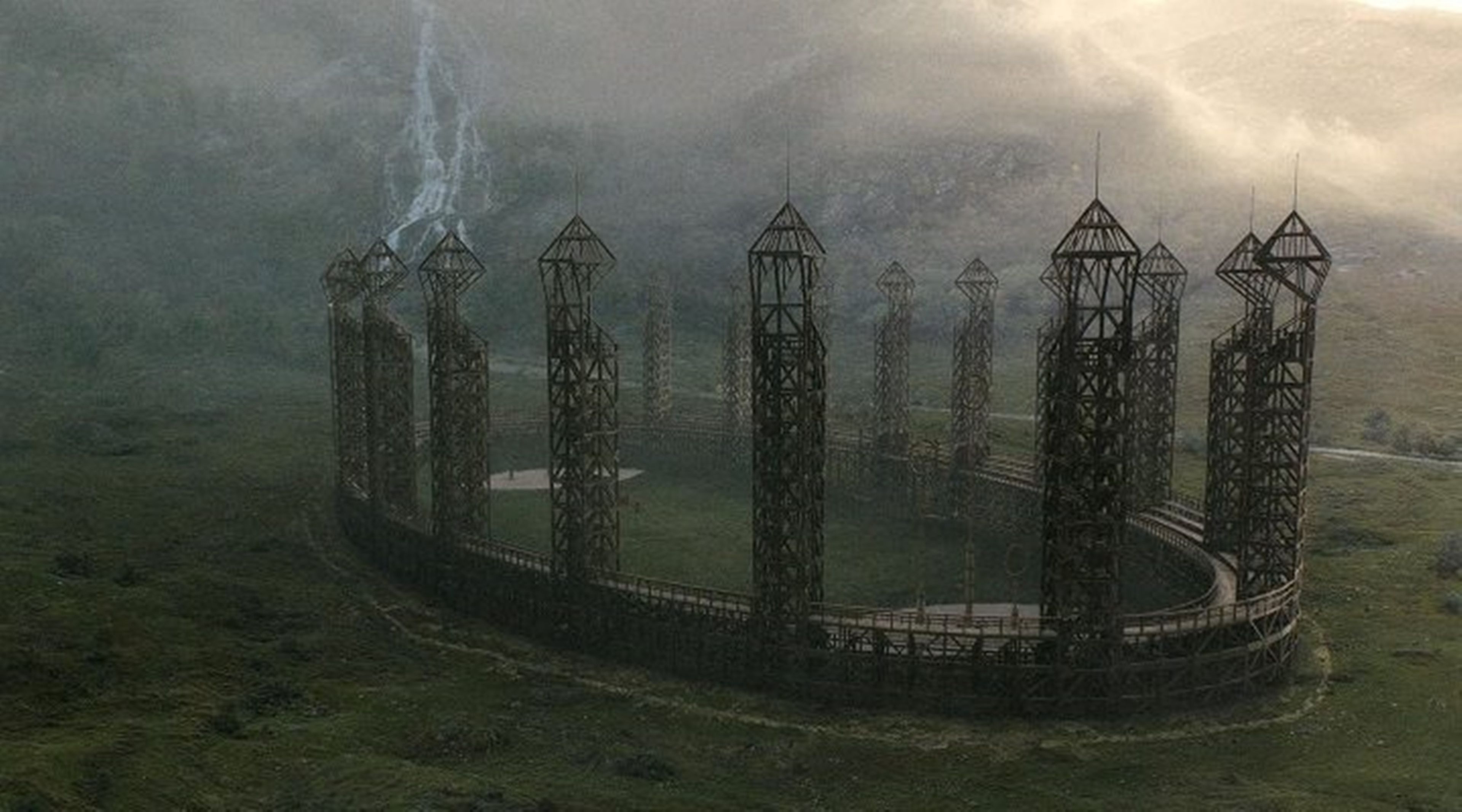 Harry Potter - Campo de Quidditch de Hogwarts