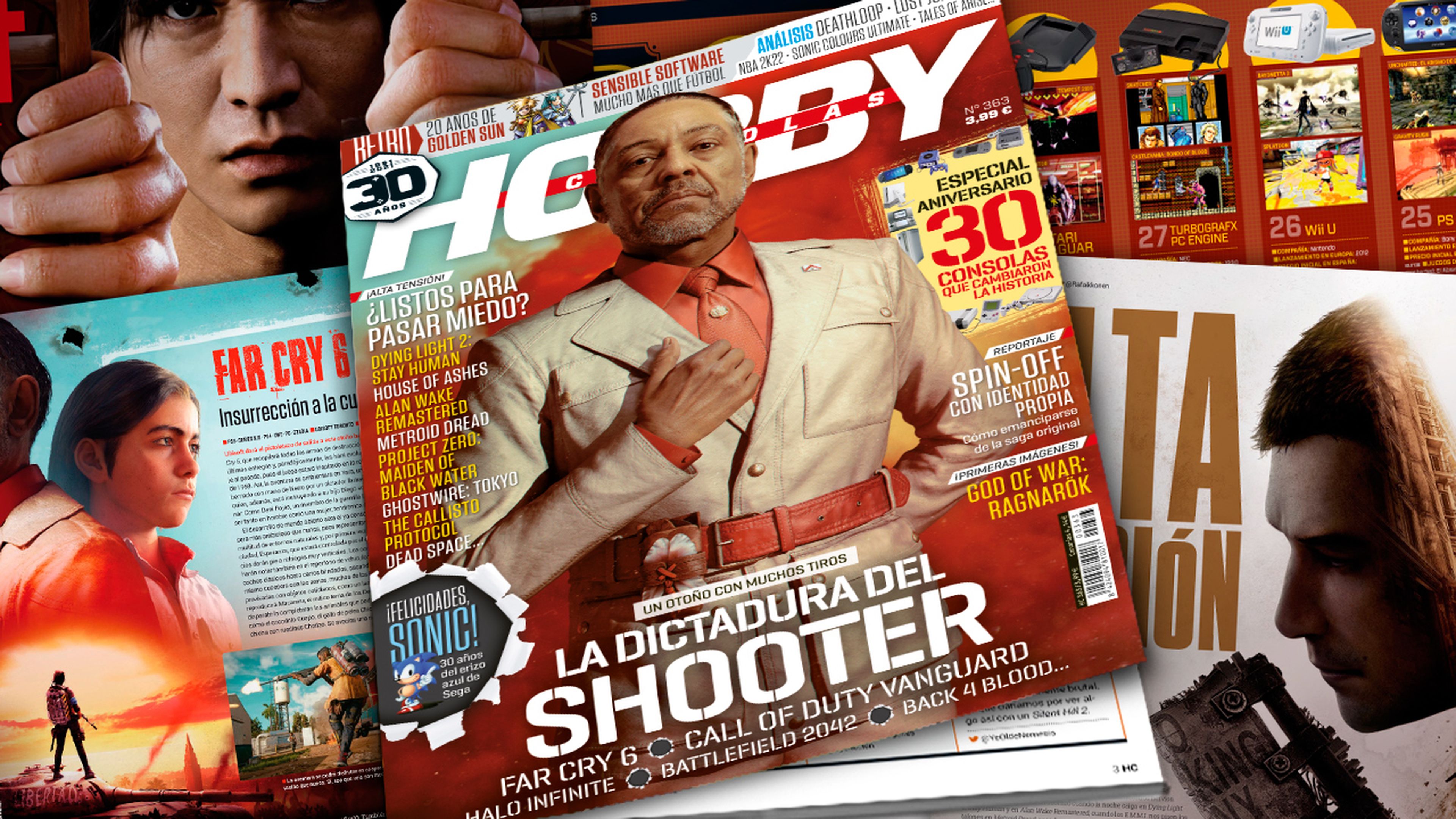 Hobby Consolas 363, a la venta con la dictadura de Far Cry 6 y otros shooters en portada