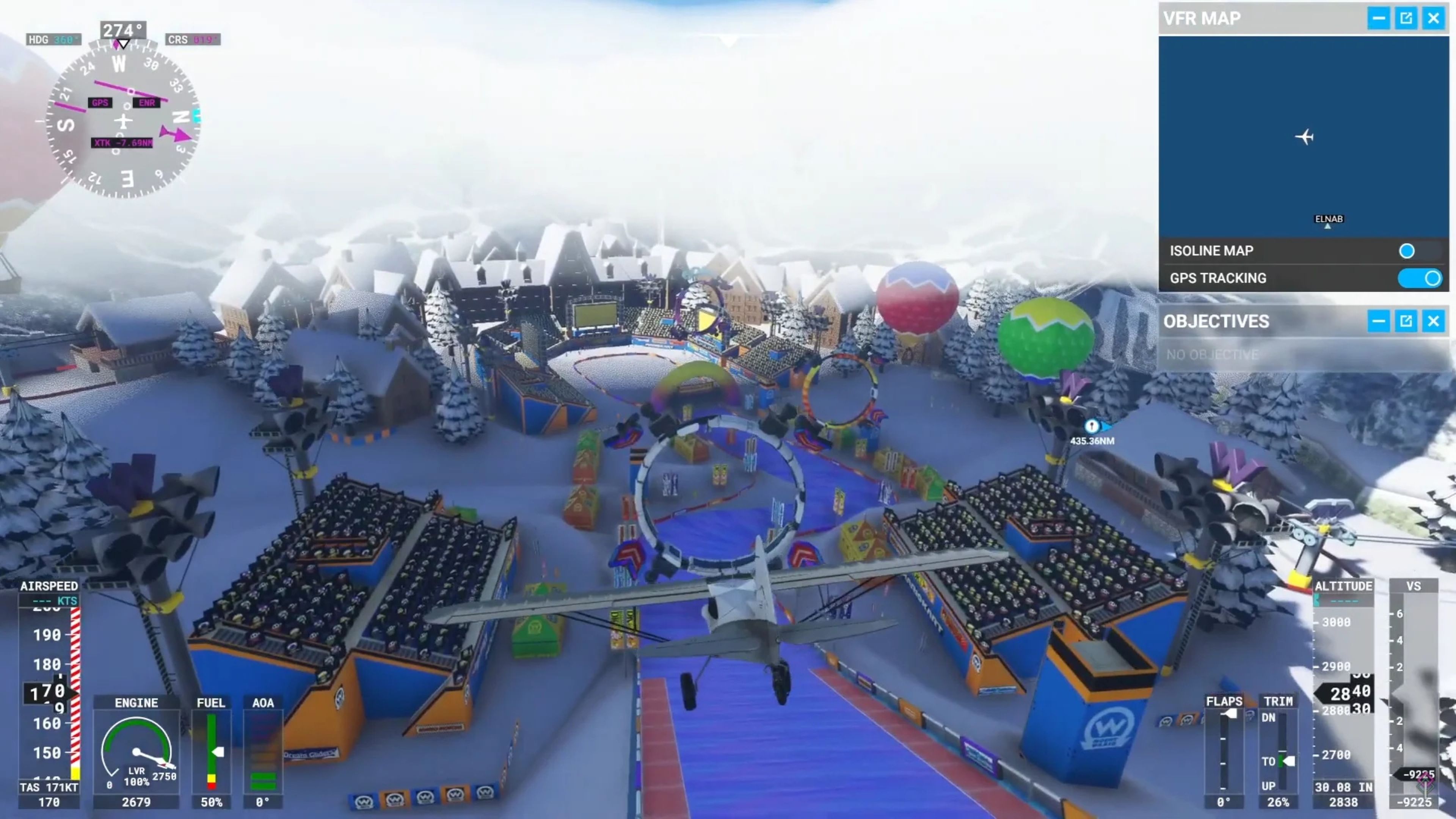 Microsoft Flight Simulator - Mario Kart