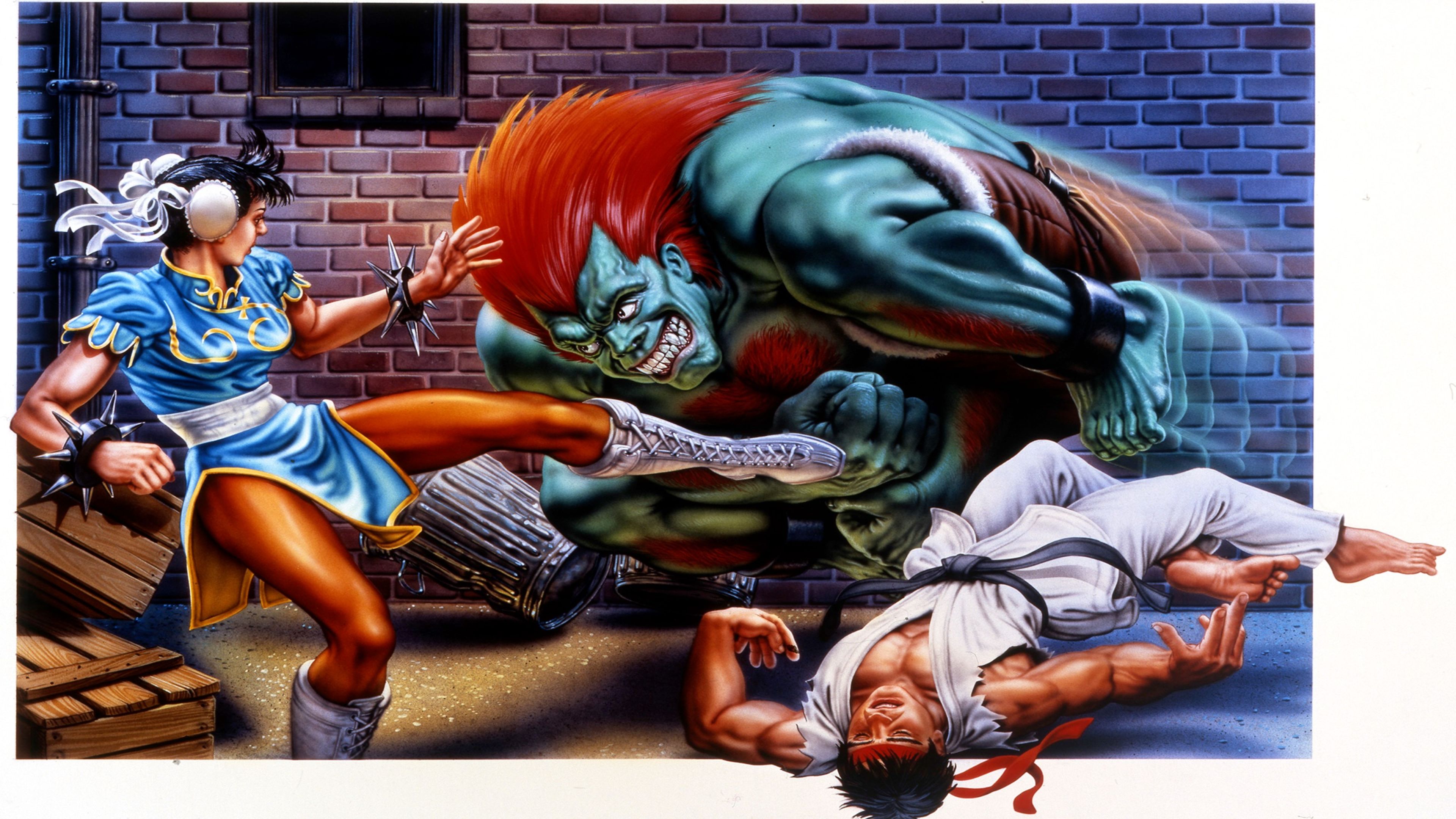 Street Fighter II - Arte de SNES