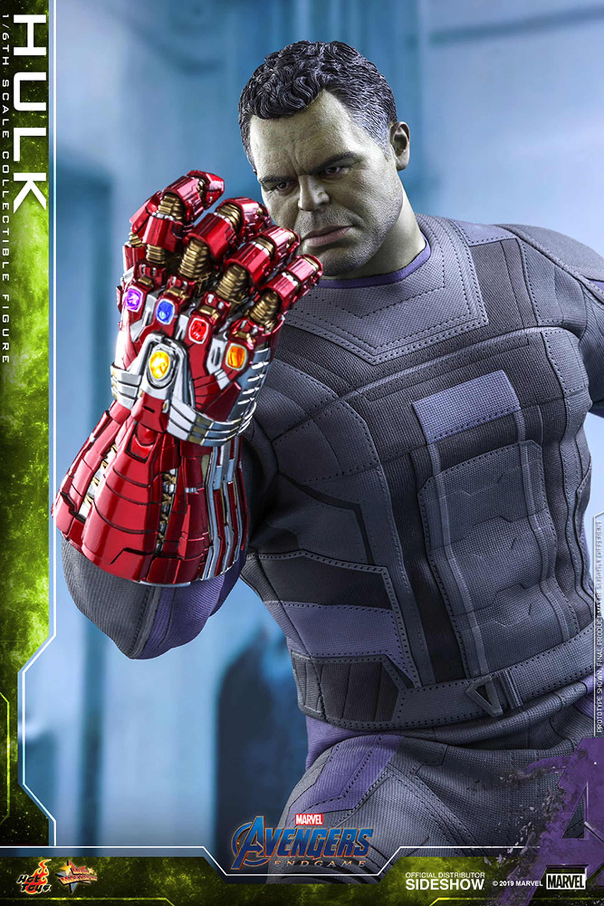 Vengadores Endgame - Figura de Profesor Hulk de Hot Toys