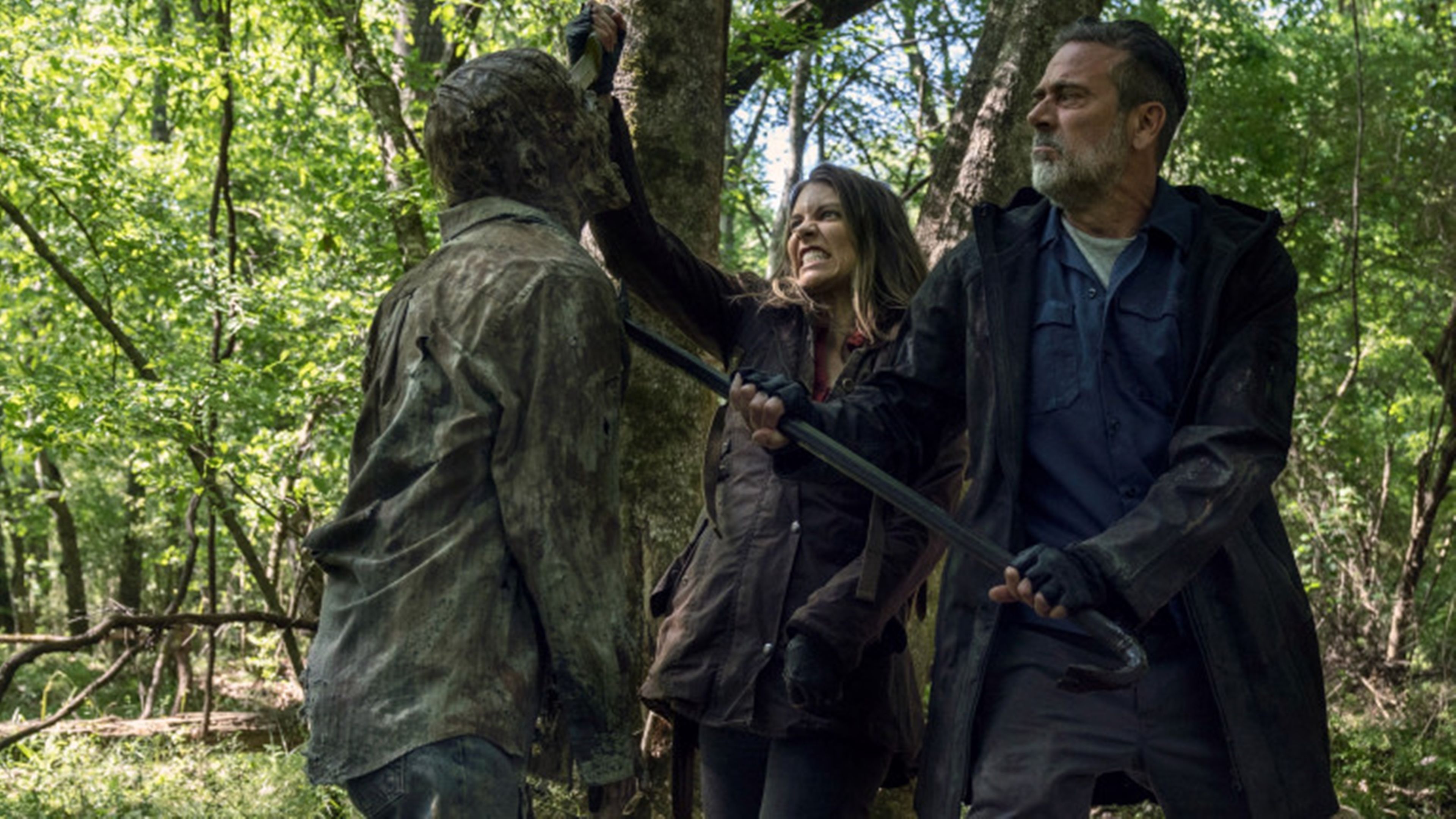 The Walking Dead temporada 11 - Maggie y Negan