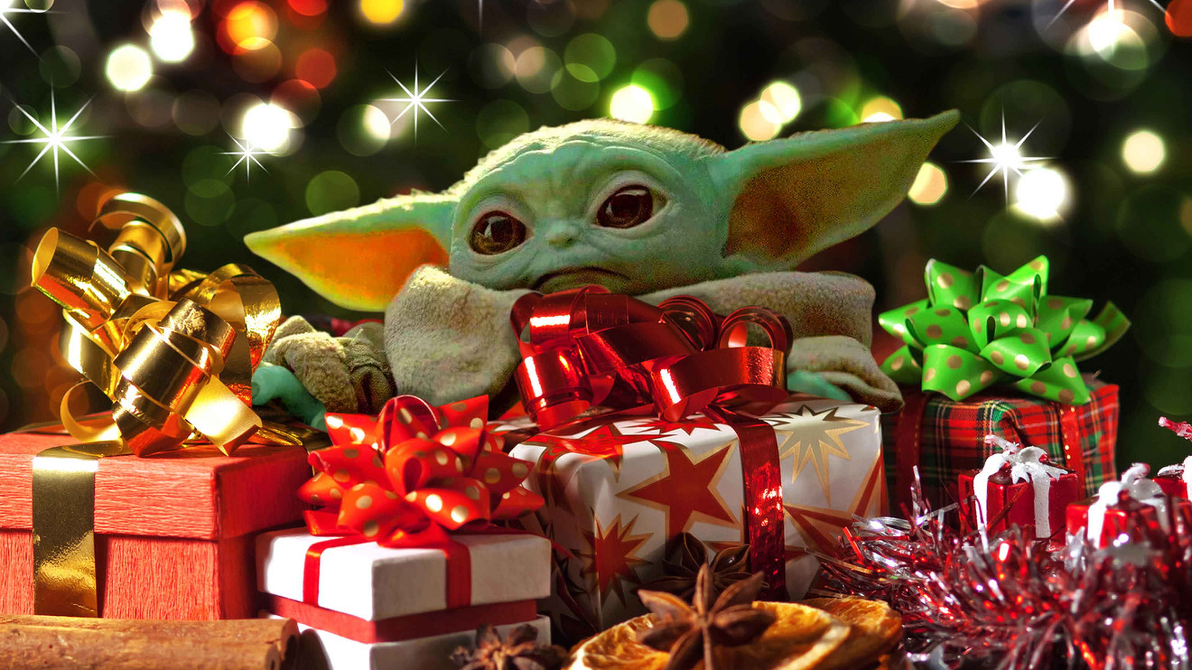 Baby Yoda Navidad