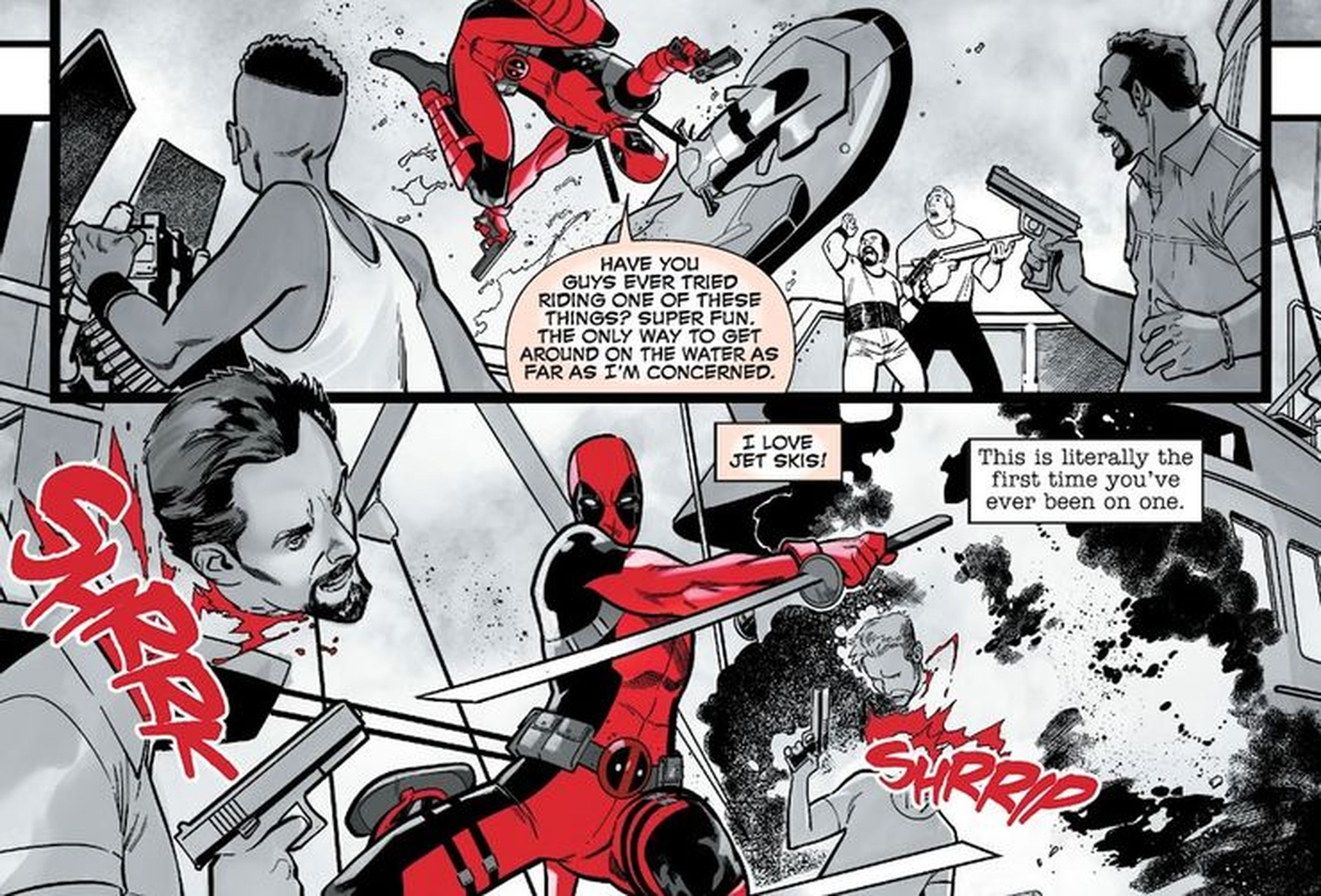 Deadpool: Black, White and Blood #3