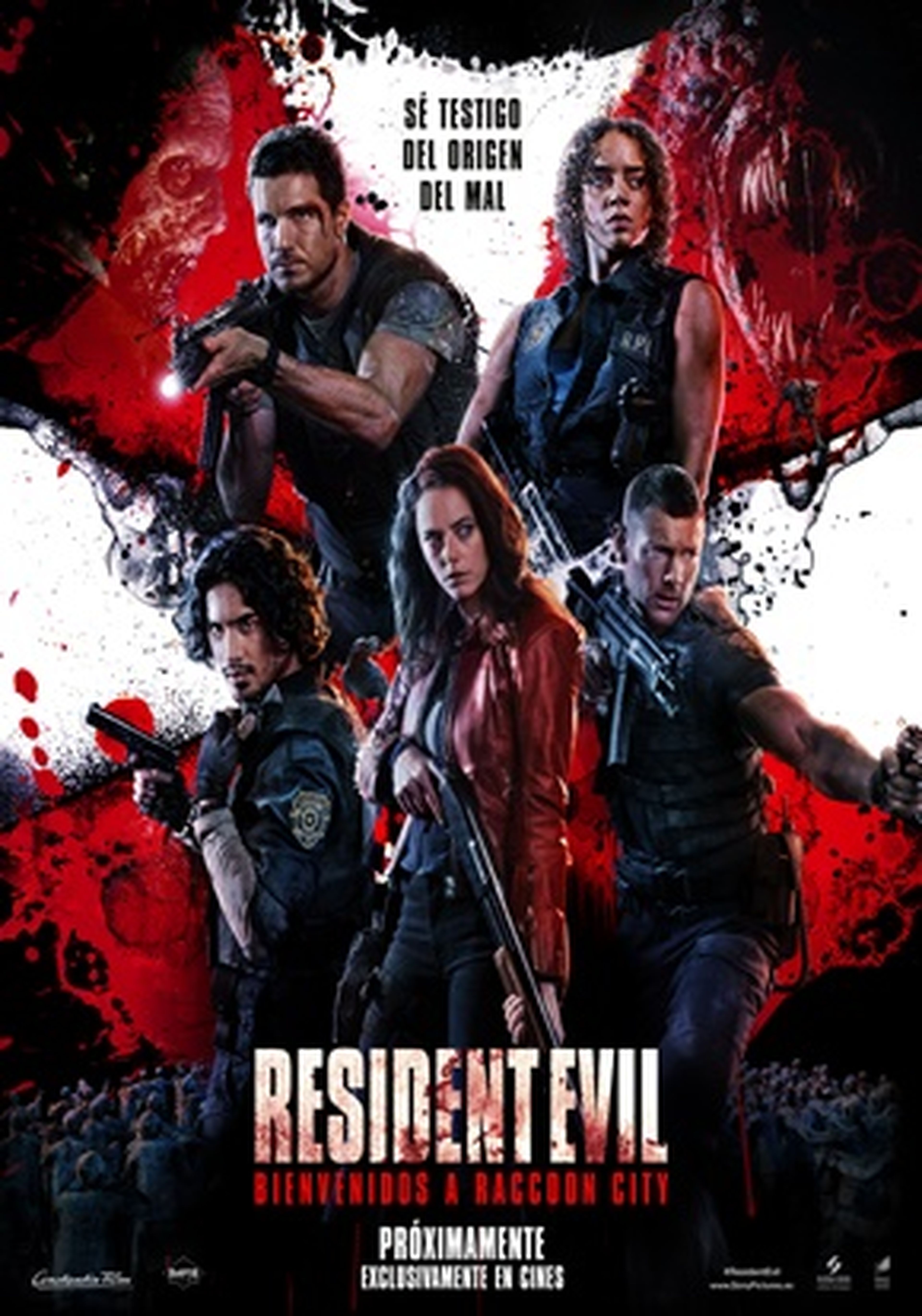 Resident Evil Bienvenidos a Racoon City nuevo cartel