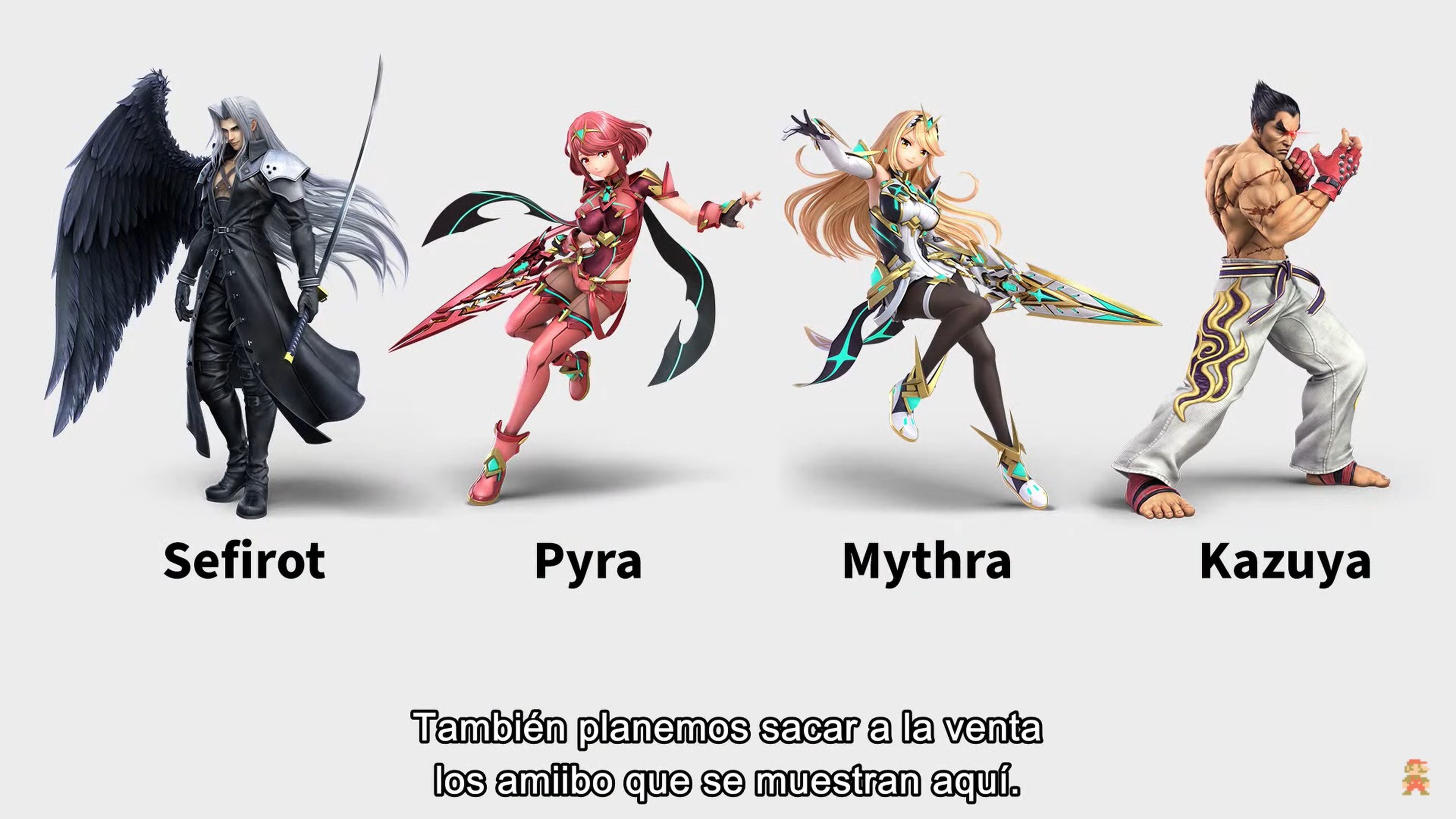 Nintendo anuncia figuras amiibo de todos los personajes de Smash Bros  menos de Sora