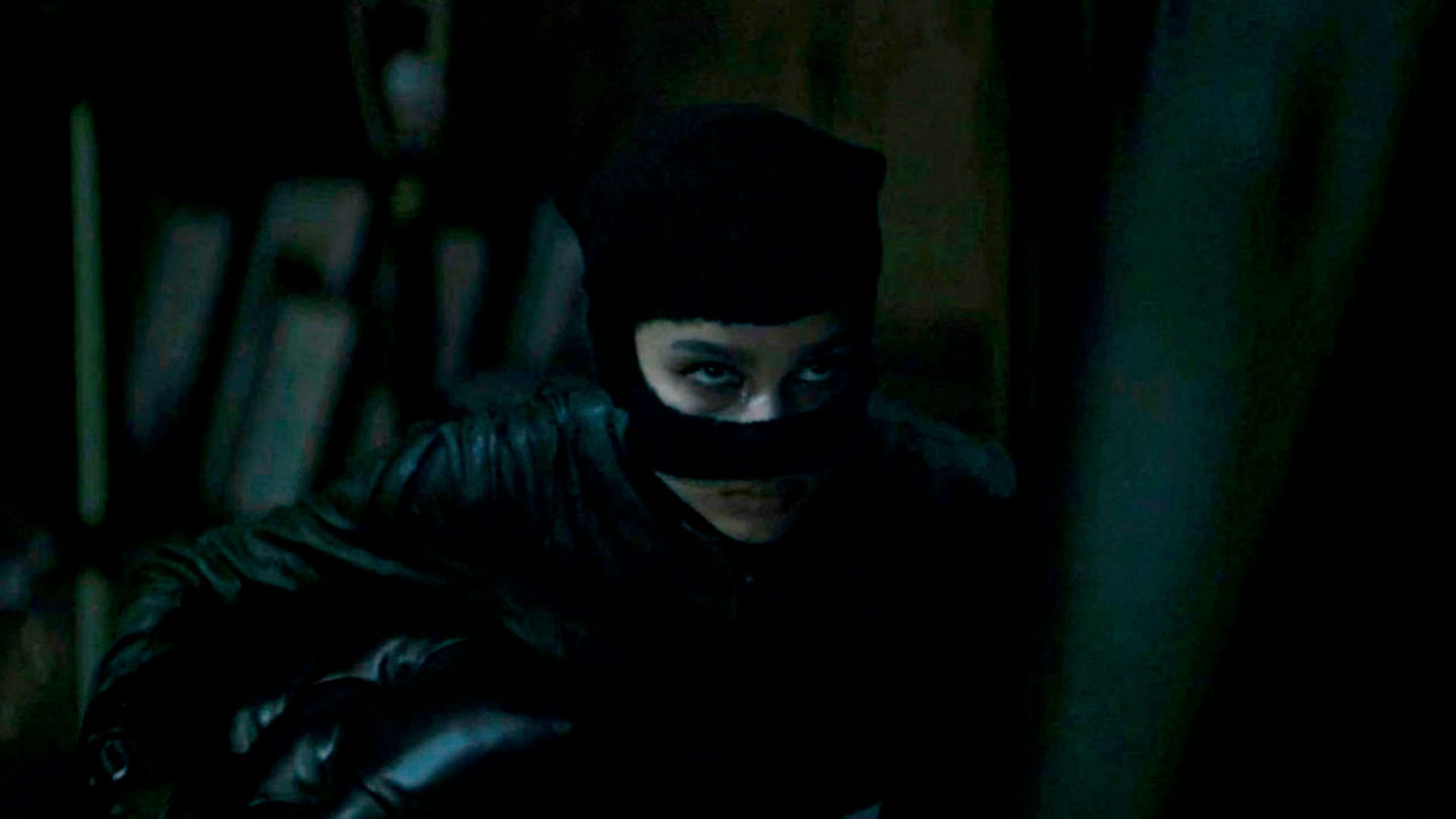 Zoë Kravitz como Catwoman en The Batman