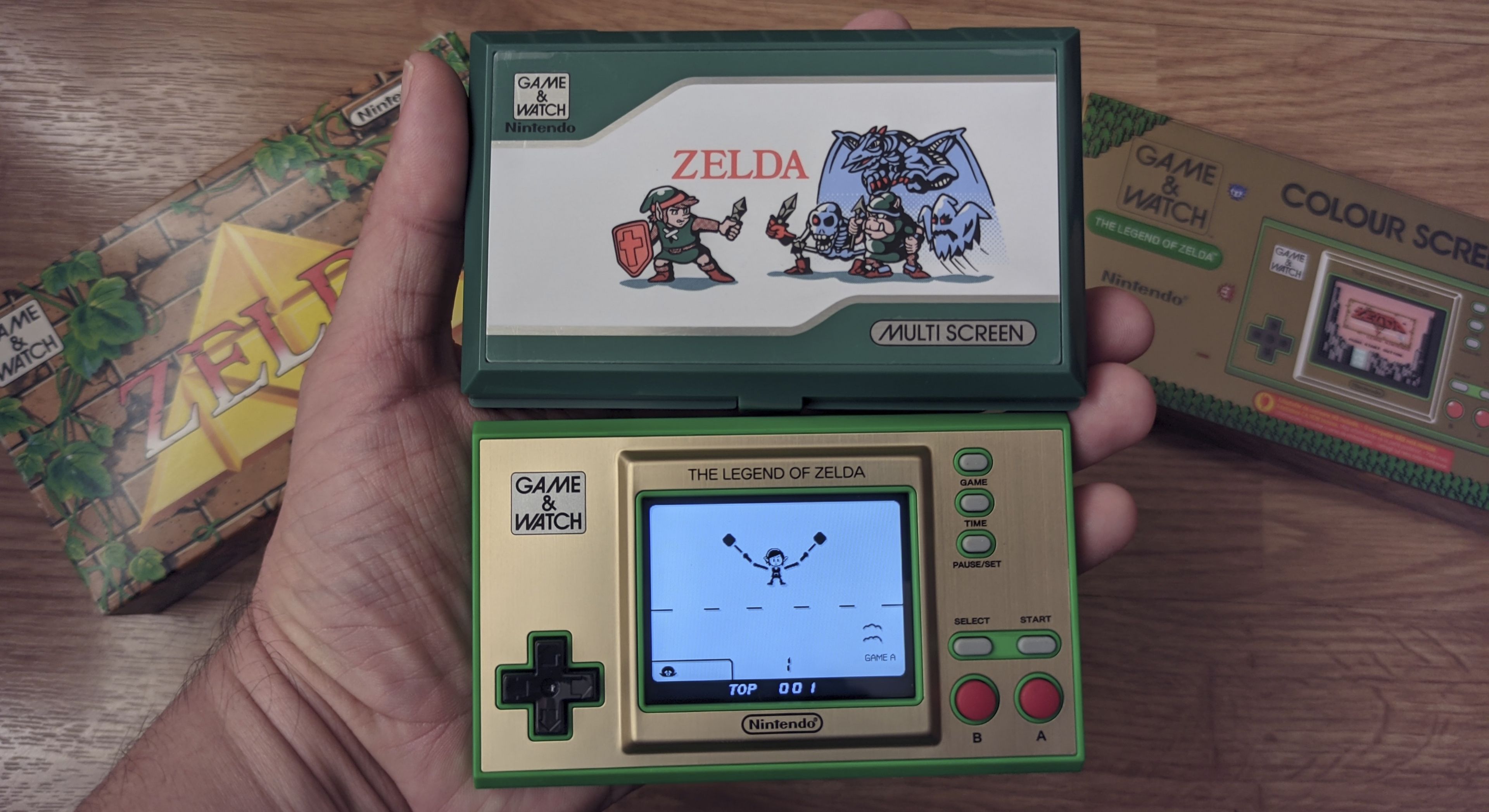 Game & Watch: The Legend of Zelda, Hardware