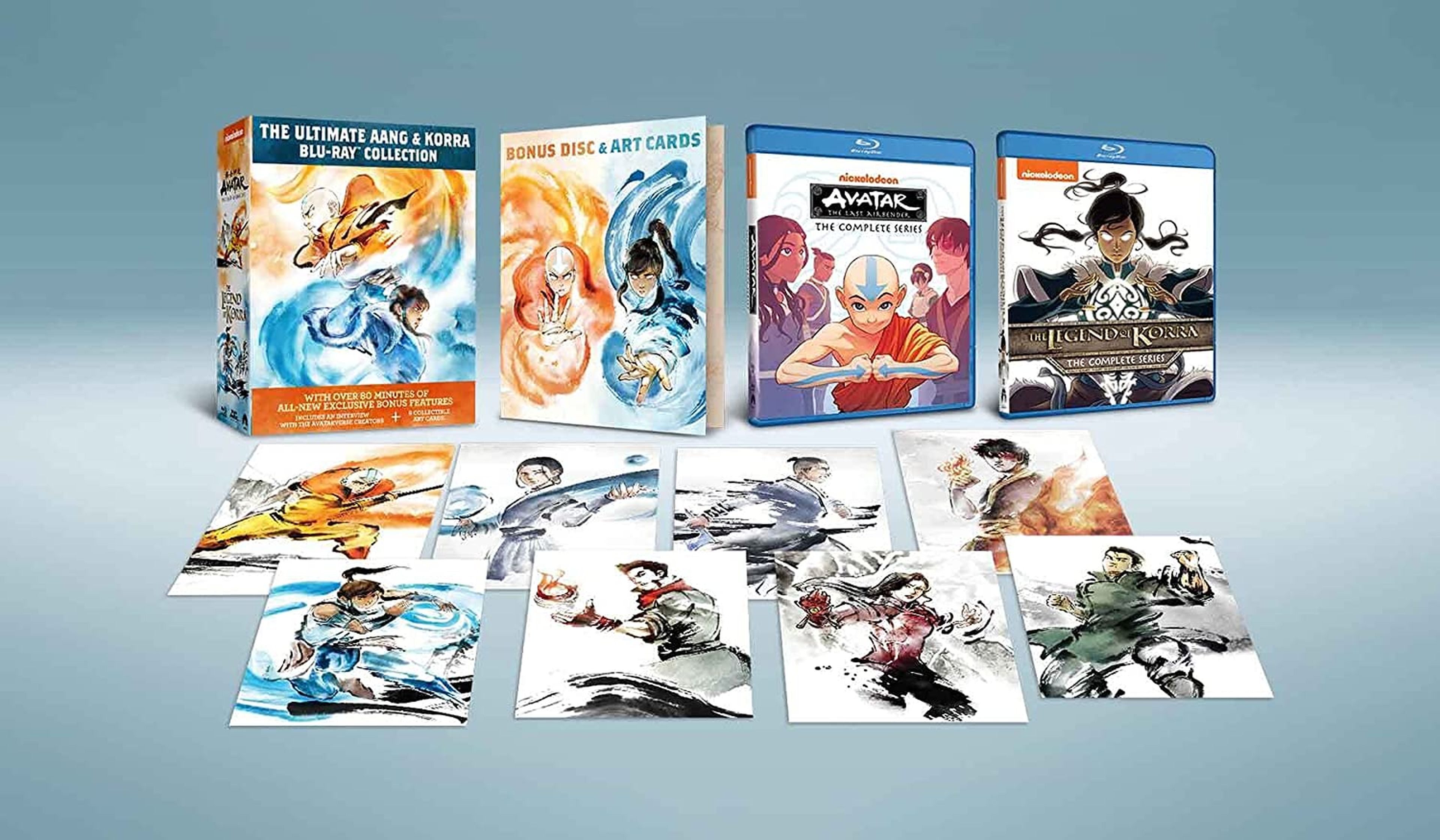 Avatar: la leyenda de Aang y Korra recibirán esta increíble edición coleccionista en Blu-ray