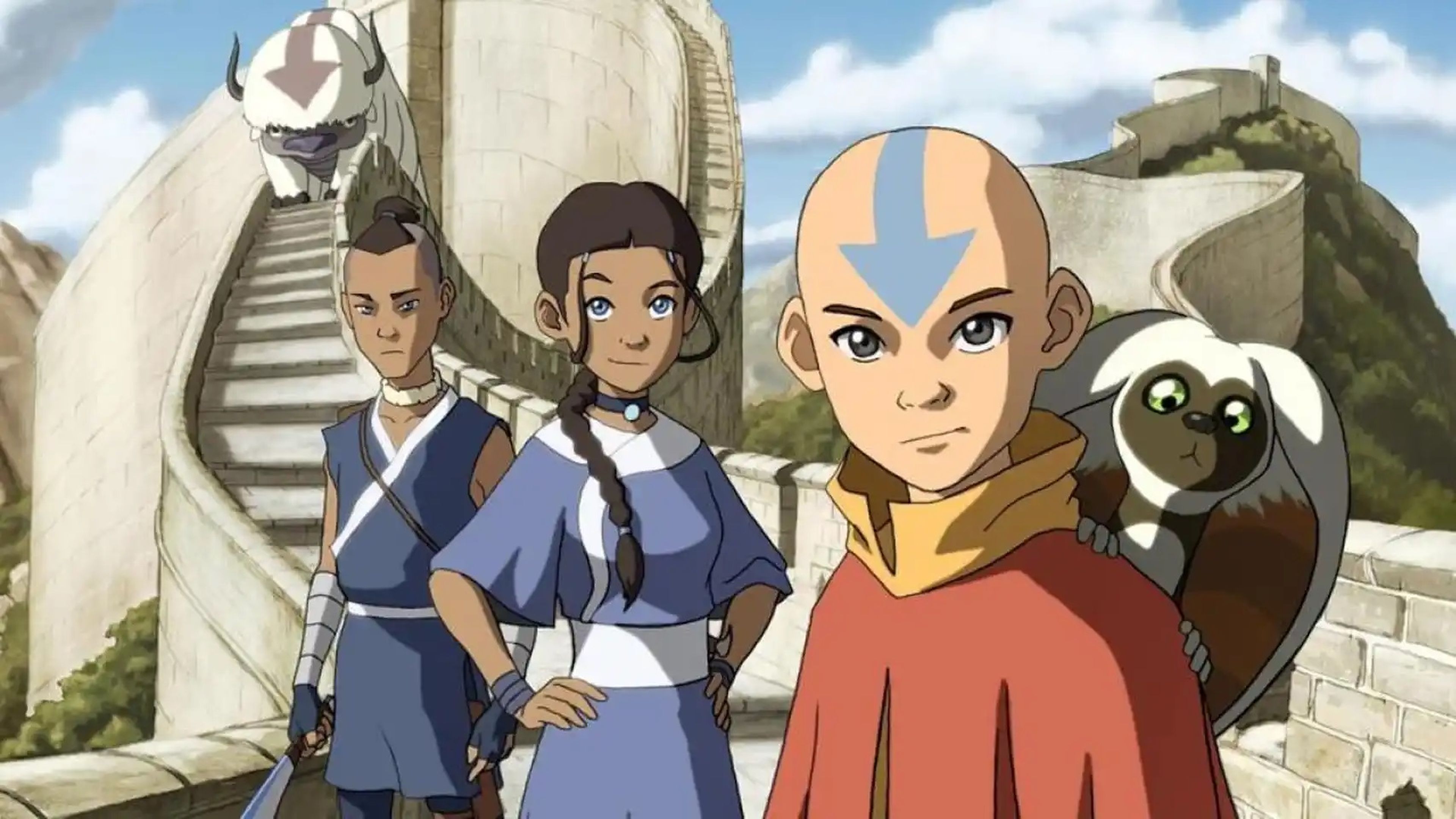 Avatar: la leyenda de Aang netflix