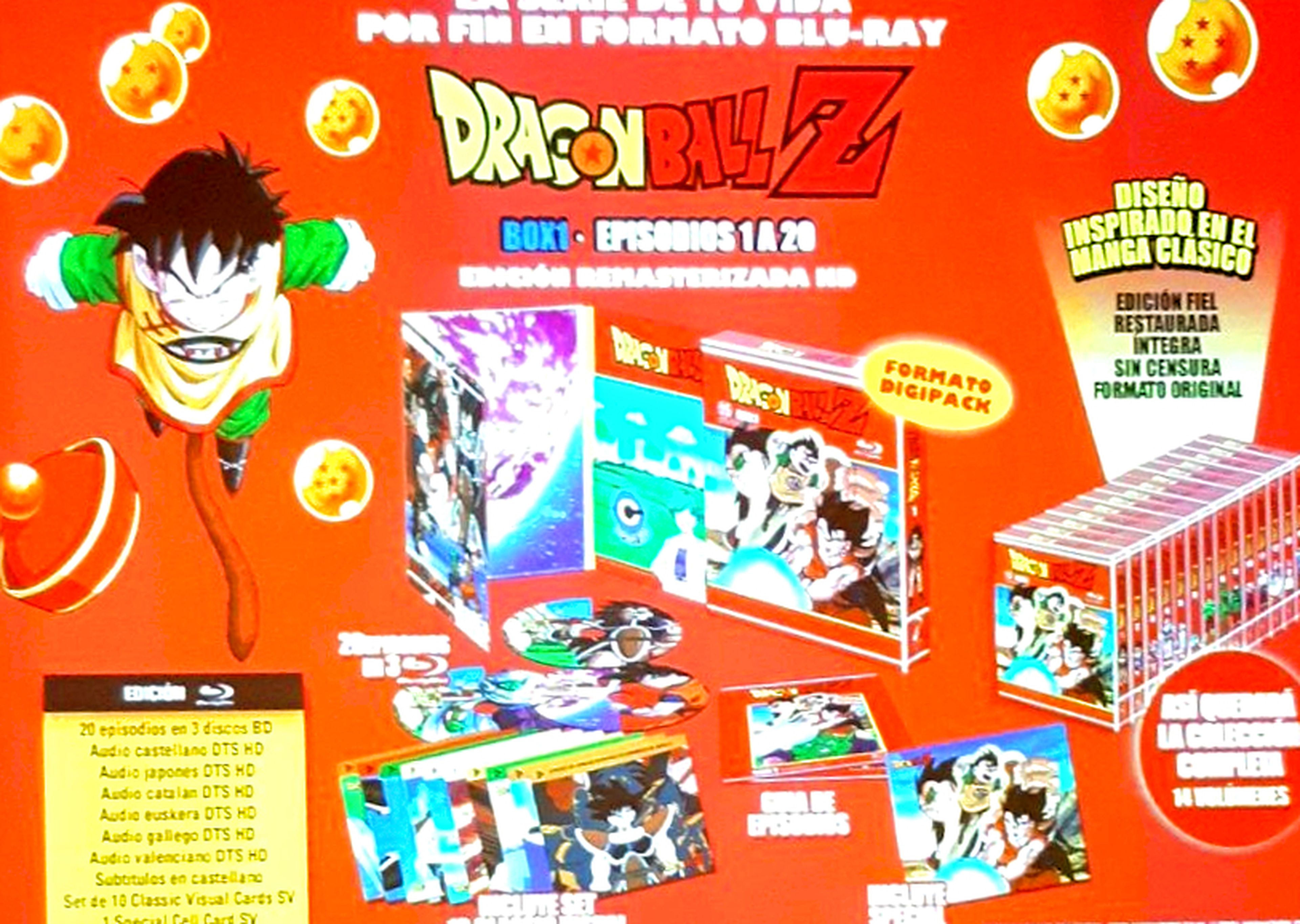 Dragon Ball Z - Así será la edición coleccionista en Blu-ray de Selecta Visión. ¡En caja roja!