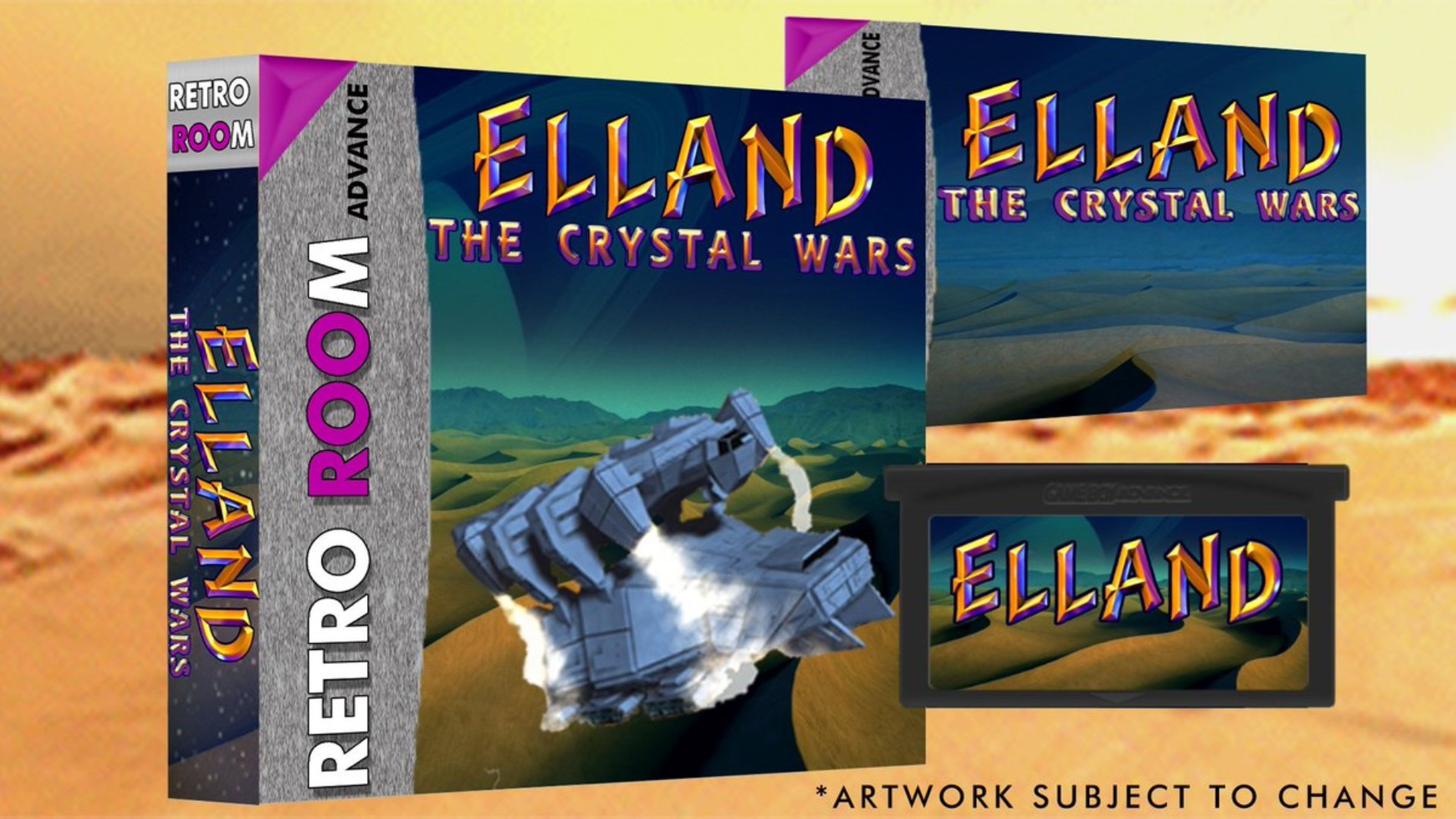 Elland: The Crystal Wars - Juego de Dune para GBA