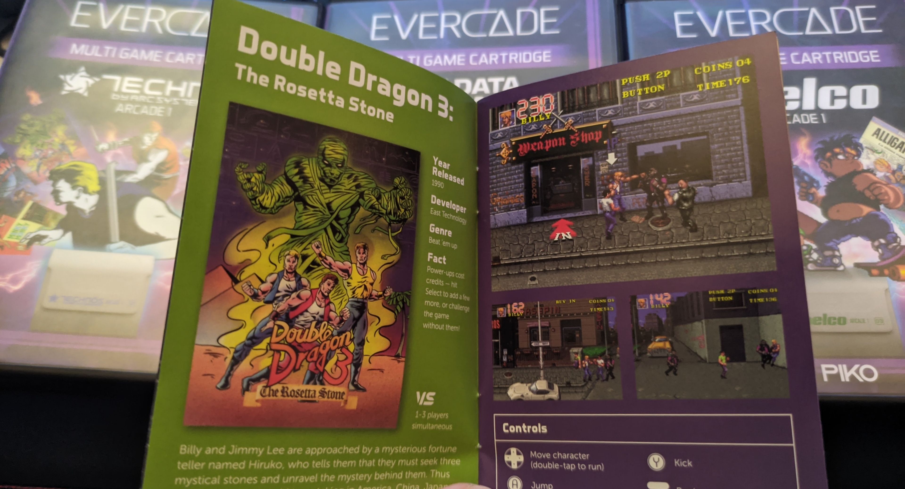 Evercade VS manuales