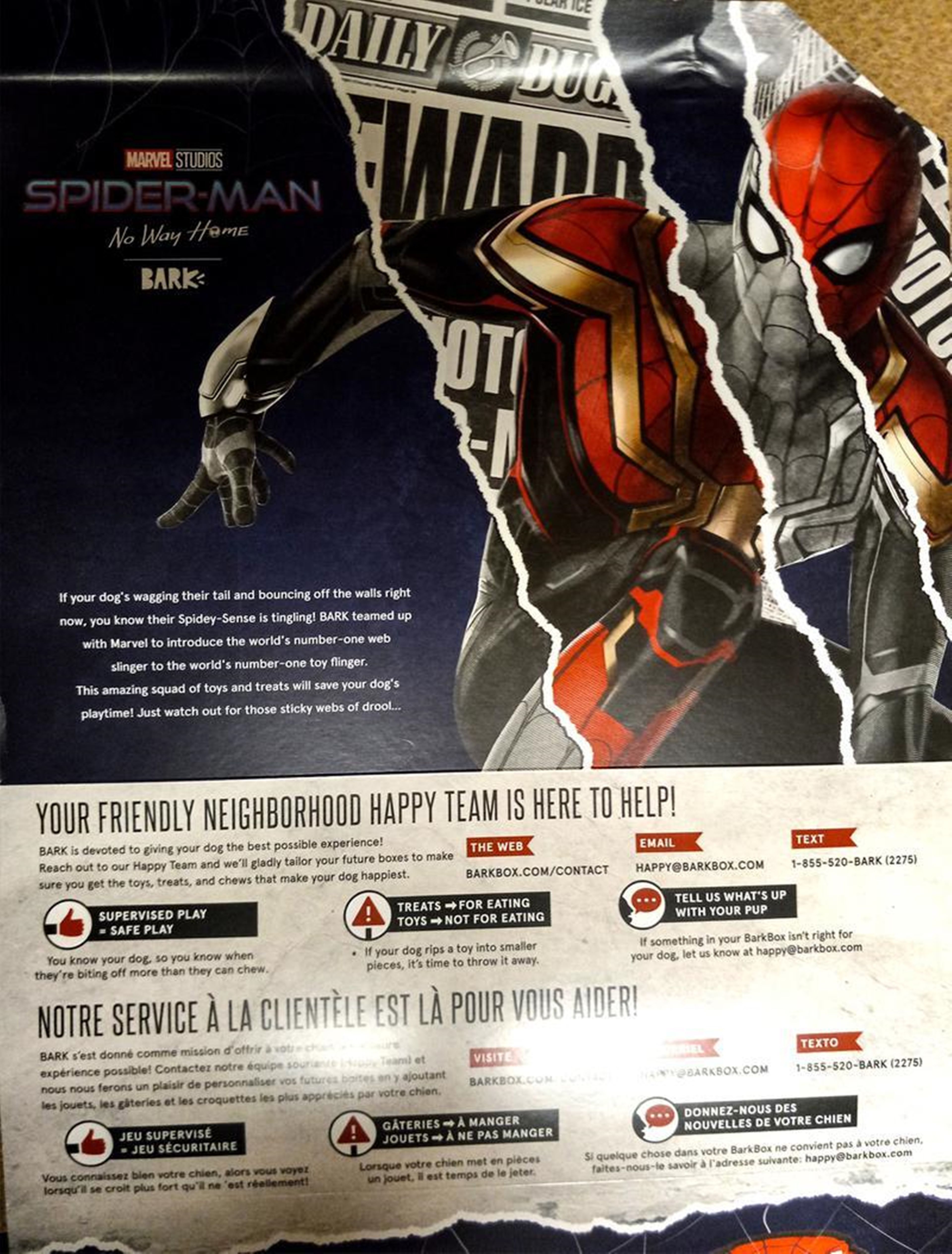 Imagen promocional de Spider-Man No Way Home