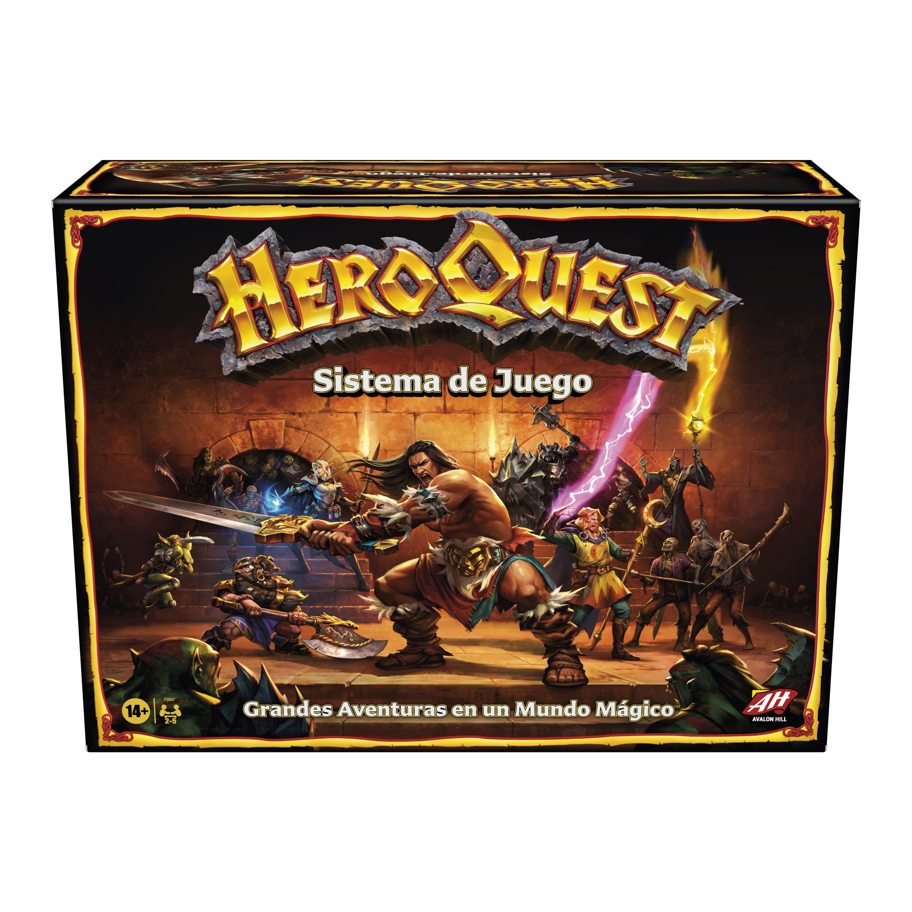 Imágenes de la nueva edición del popular juego de mesa HeroQuest