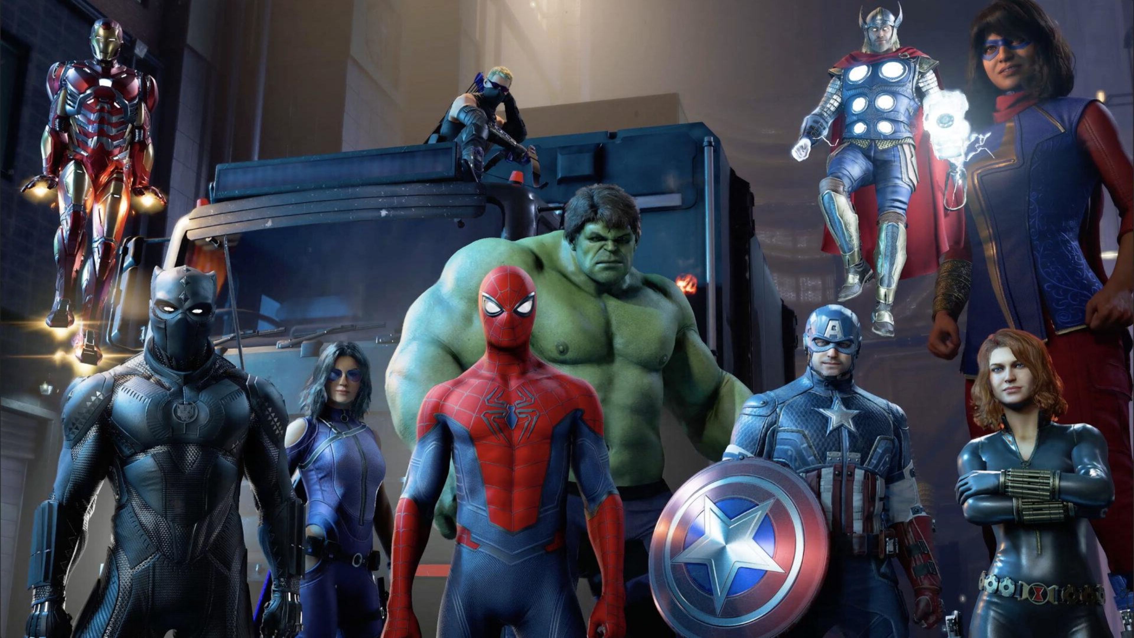 Meandro gene Fonética Marvel's Avengers recibirá skins ''playeras'' de sus personajes en algún  momento del verano, según una filtración | Hobby Consolas
