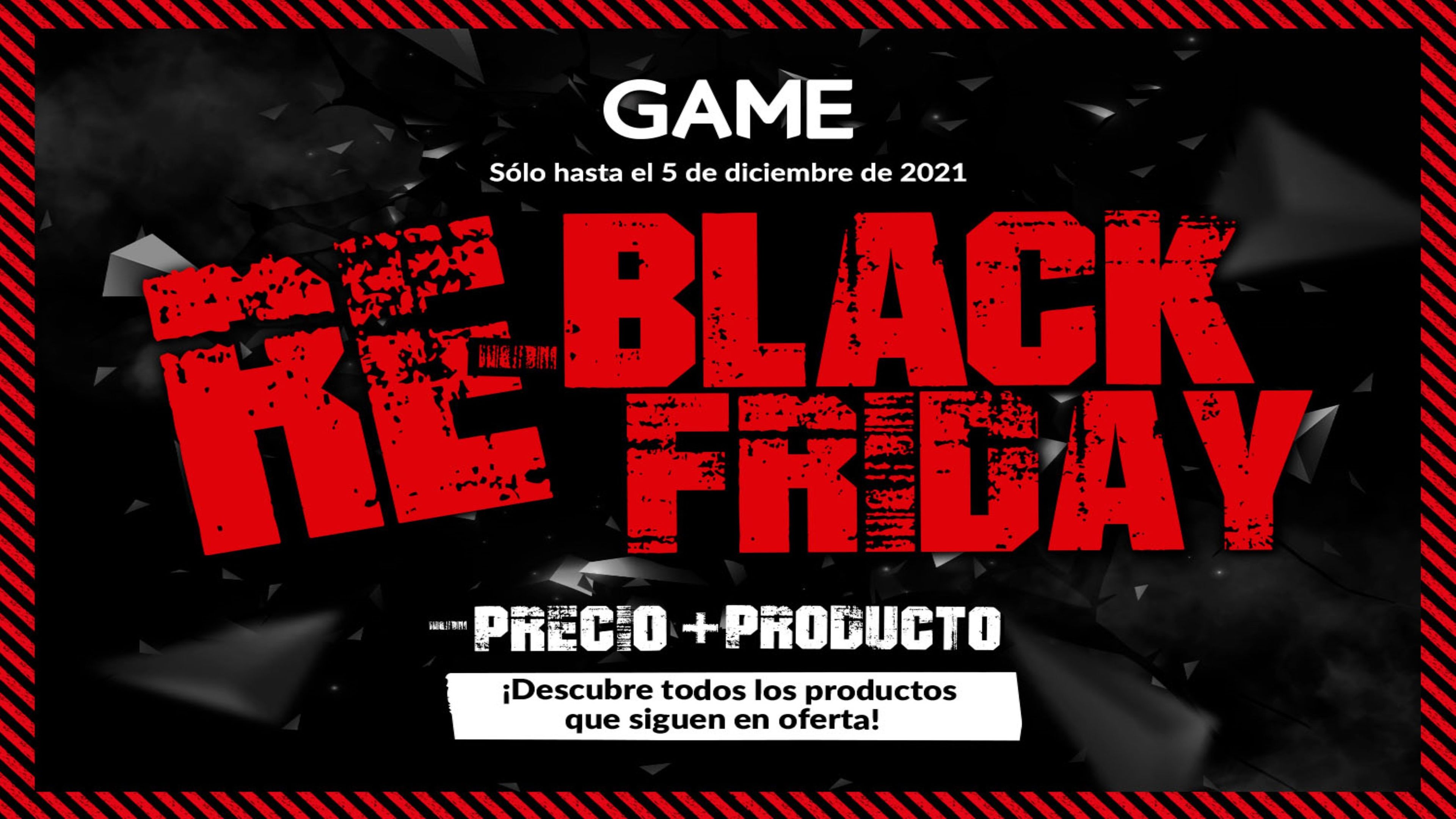 Ofertas re-Black Friday en tiendas GAME