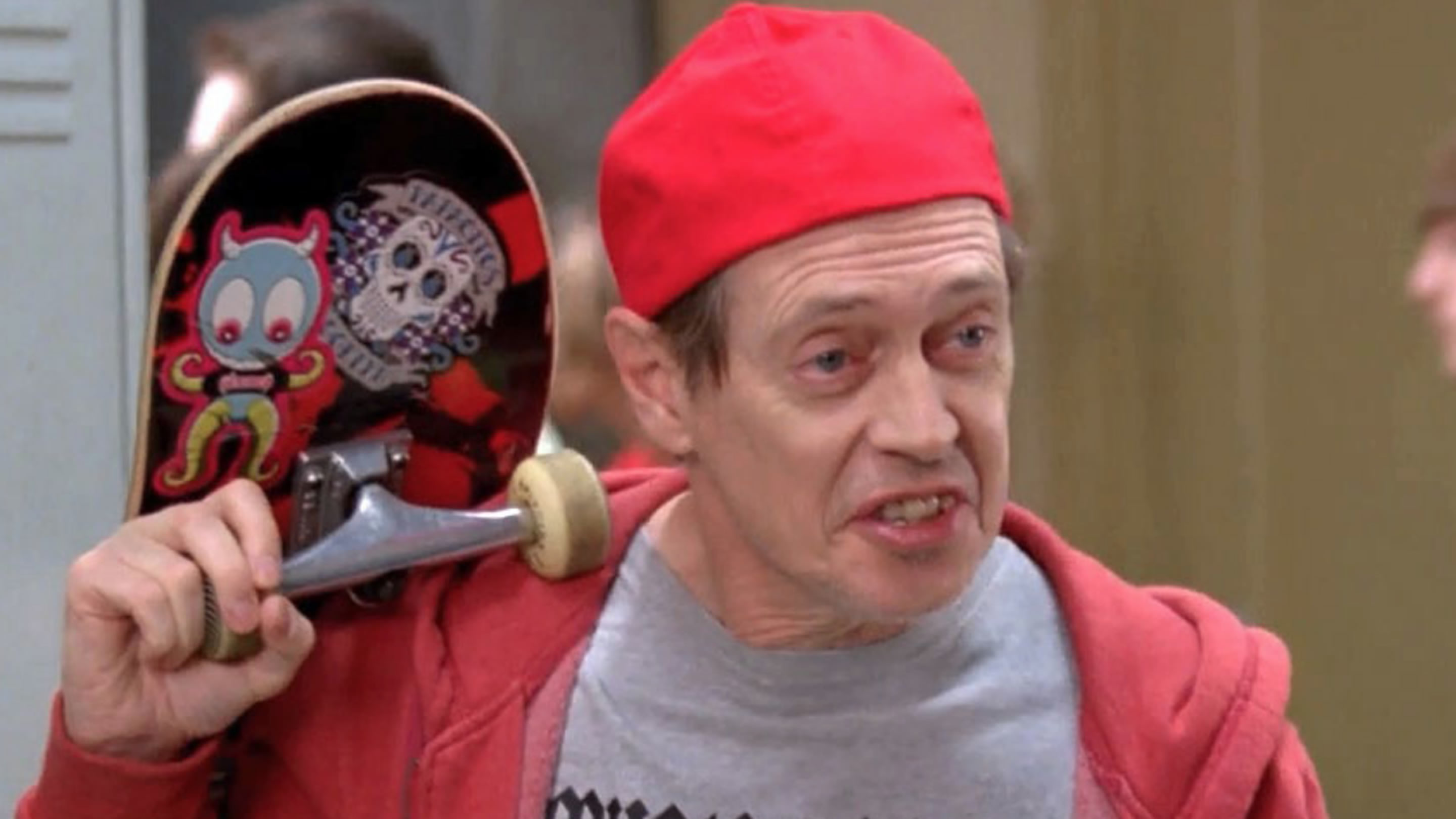 Steve Buscemi se pasa Halloween al disfrazarse de su propio meme