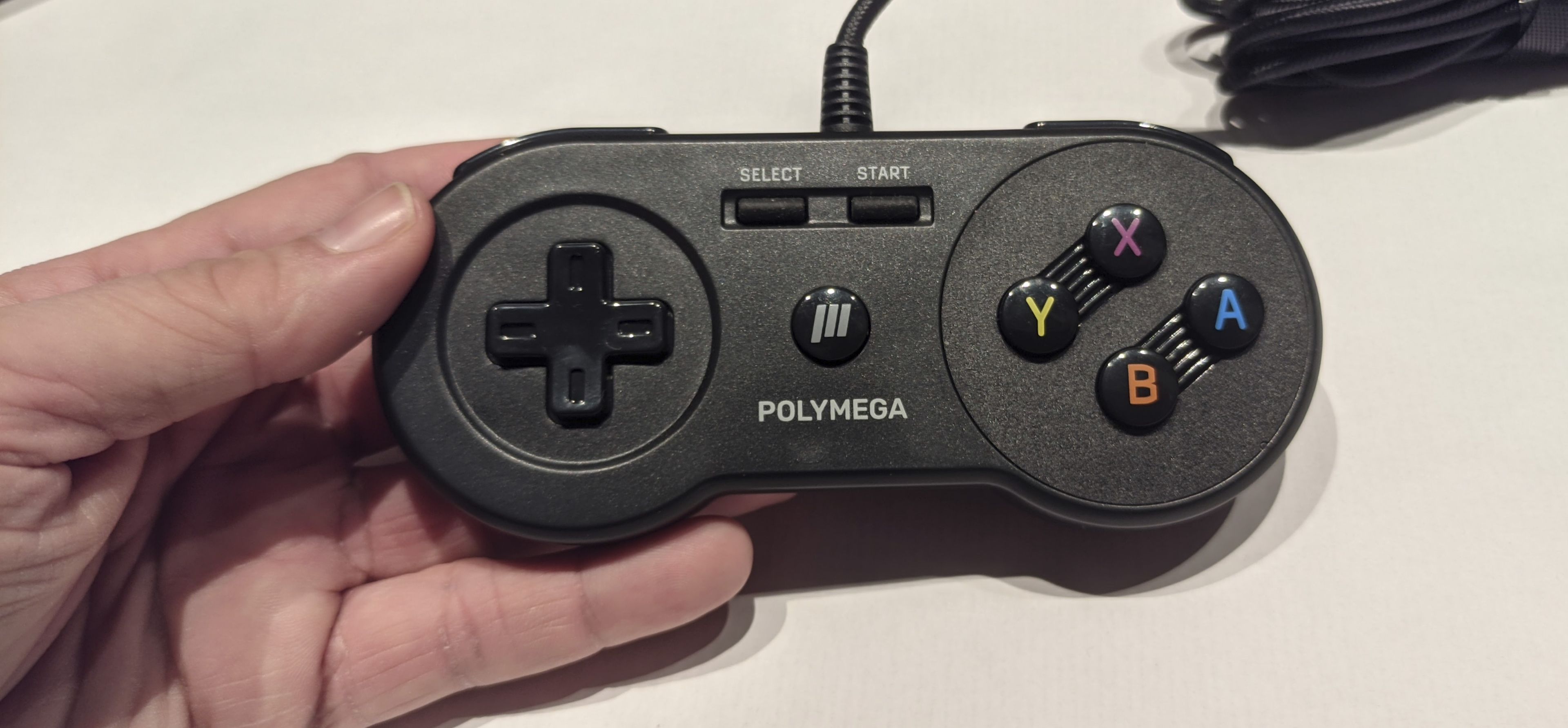 Análisis Polymega - mandos de SNES