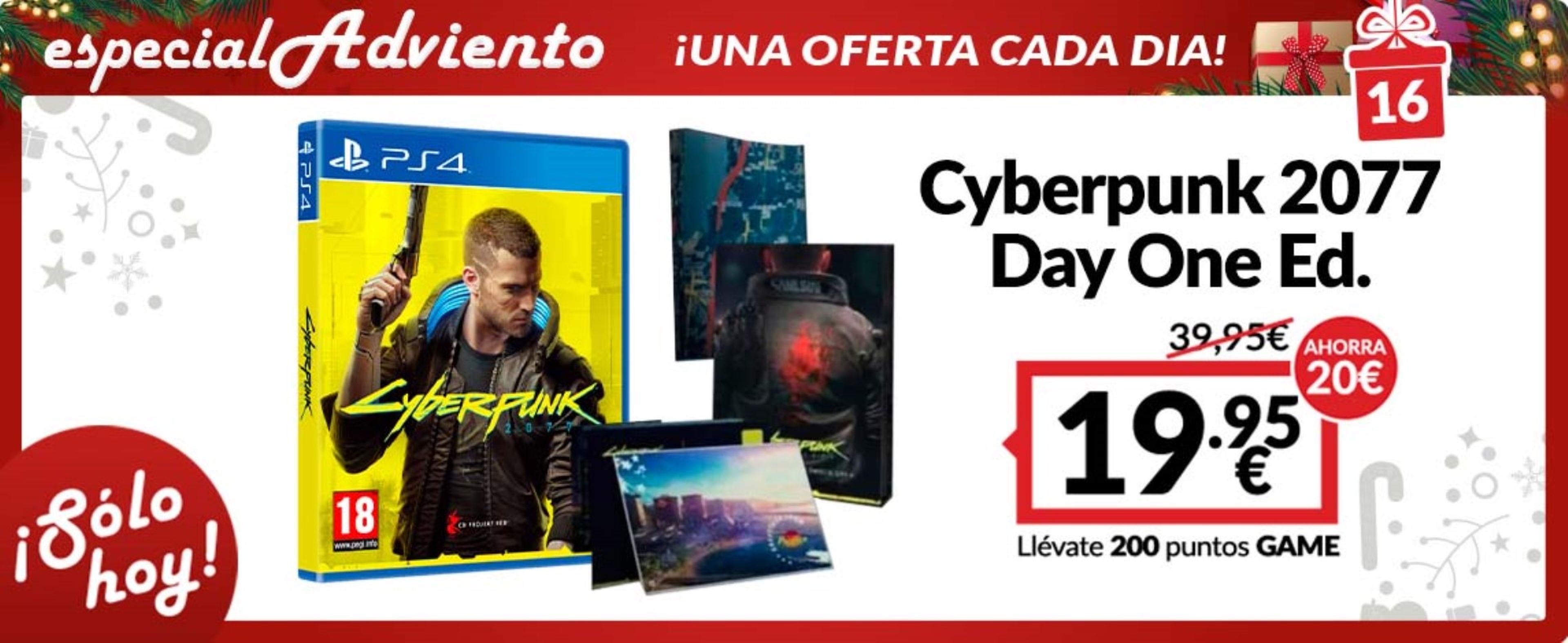 Cyberpunk 2077 Edición Day One. Playstation 4