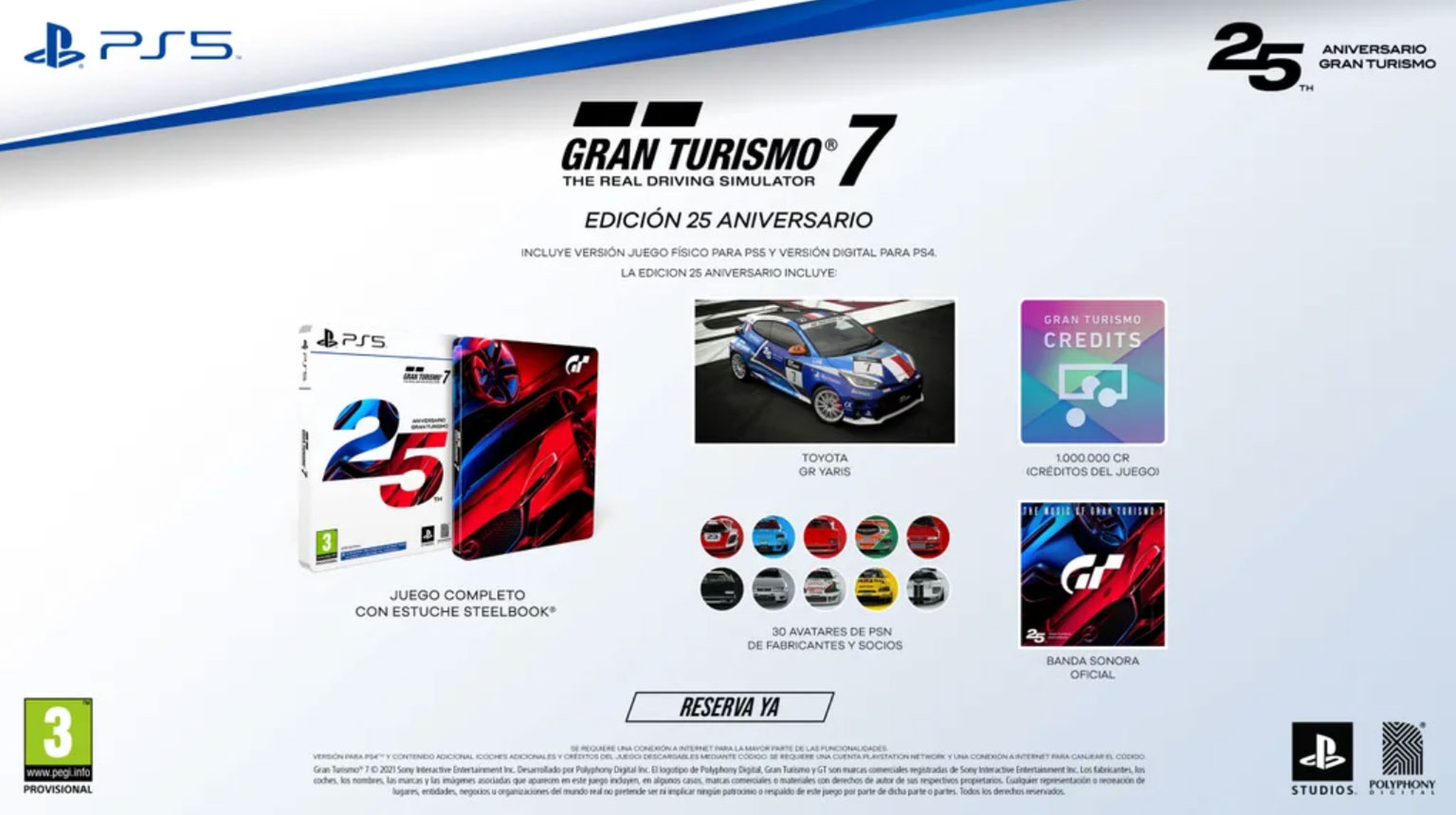 Gran Turismo 7 Edición 25 aniversario