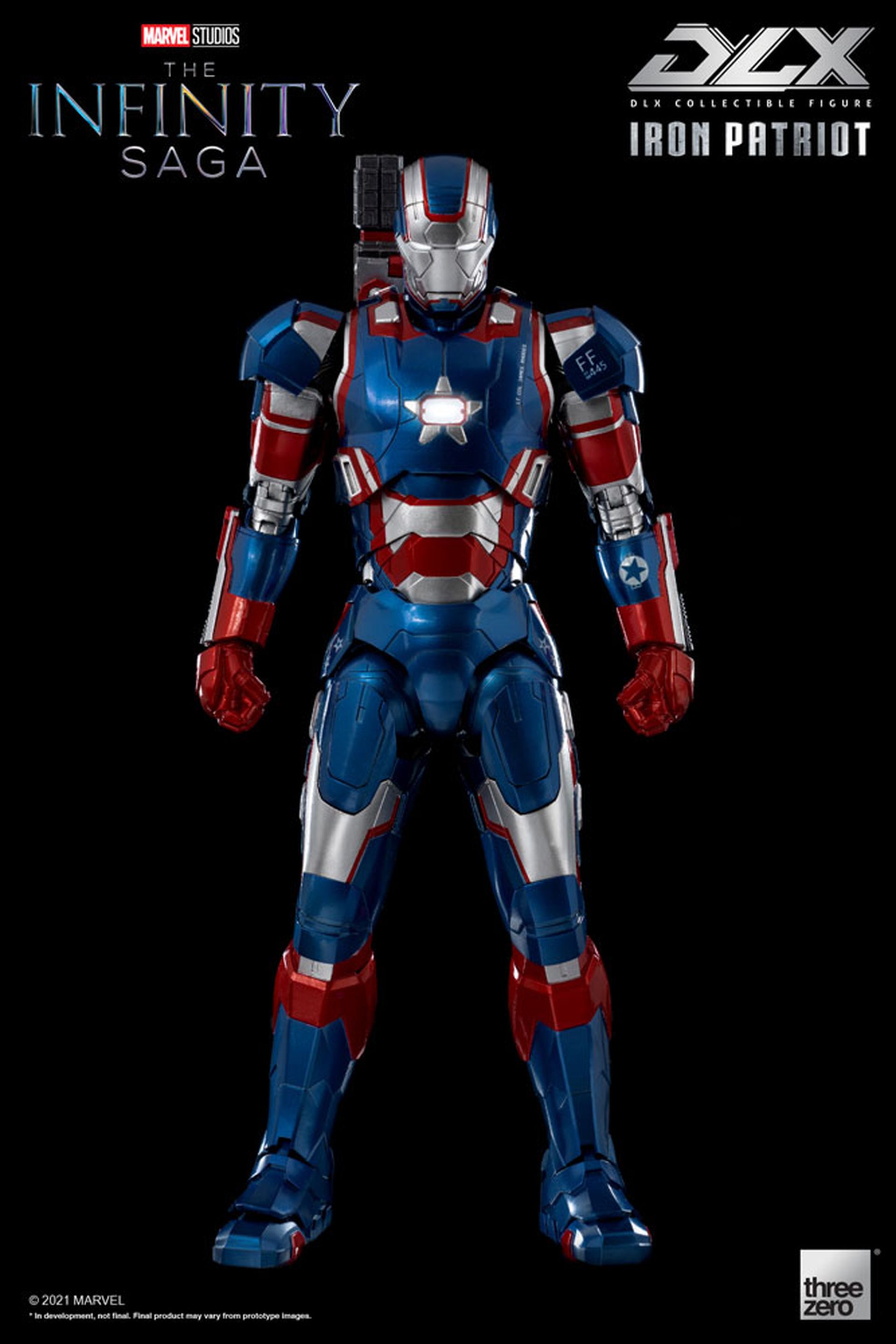 Iron Patriot, figura de Threezero