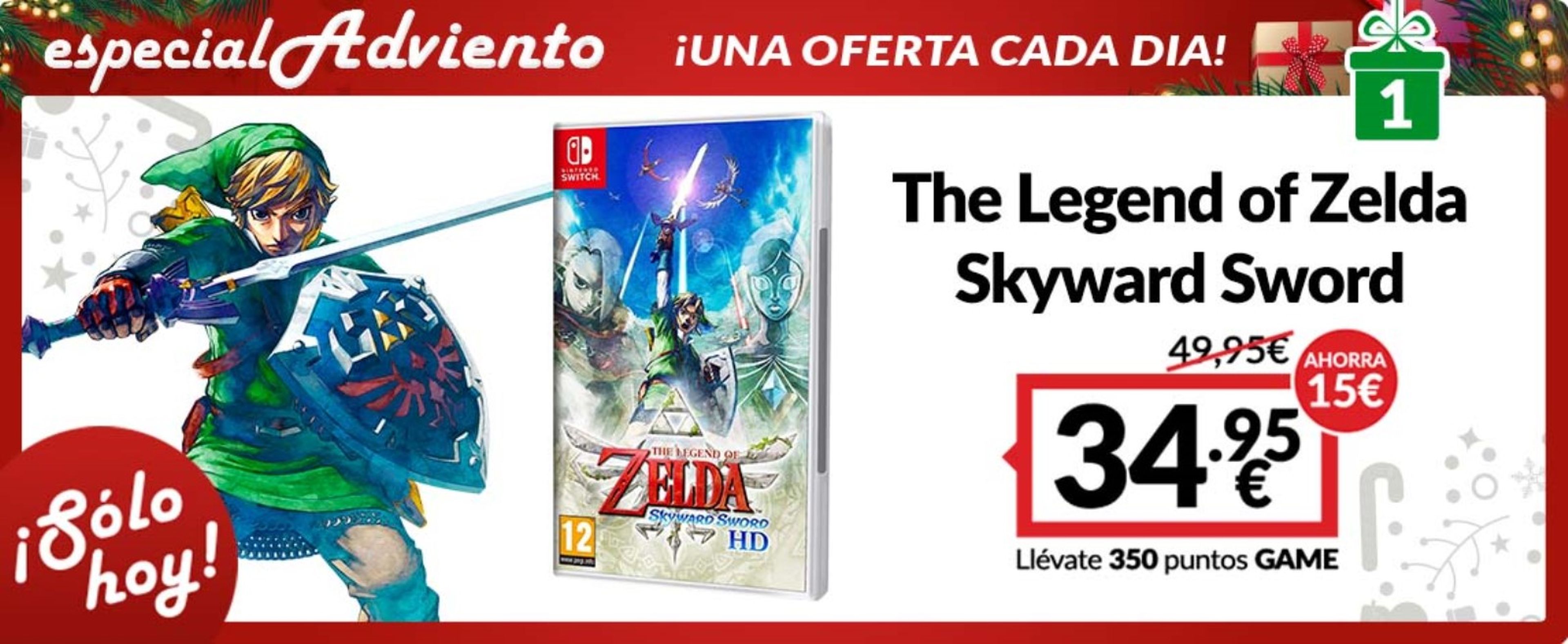 The Legend of Zelda Skyward Sword HD - Oferta especial de adviento GAME