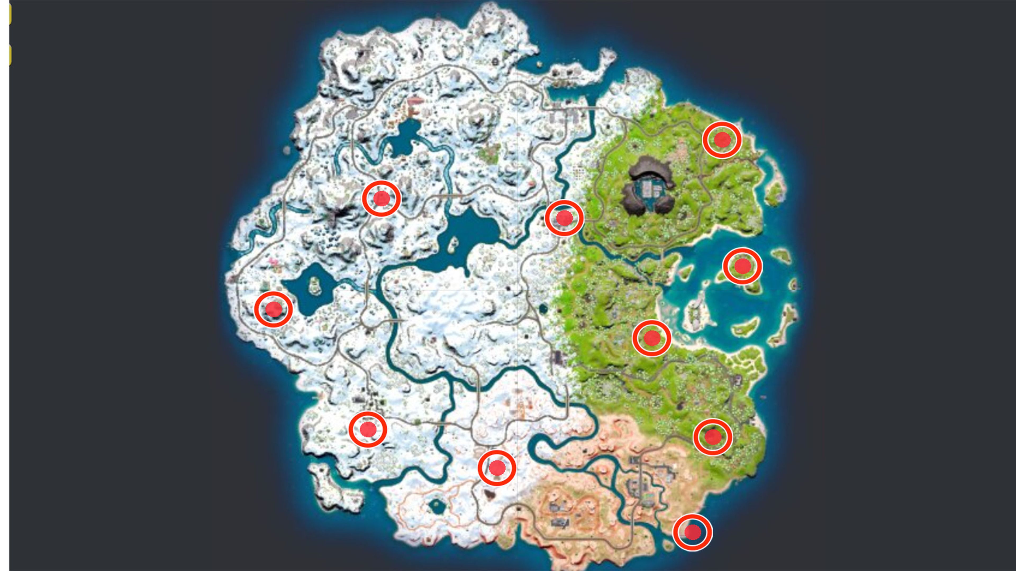 Mapa NPC Fortnite