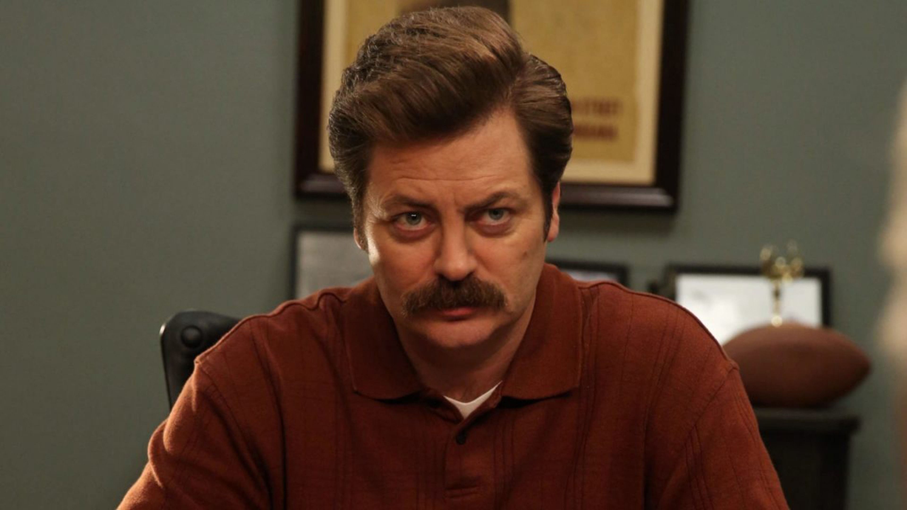 Nick Offerman en Parks and Recreation