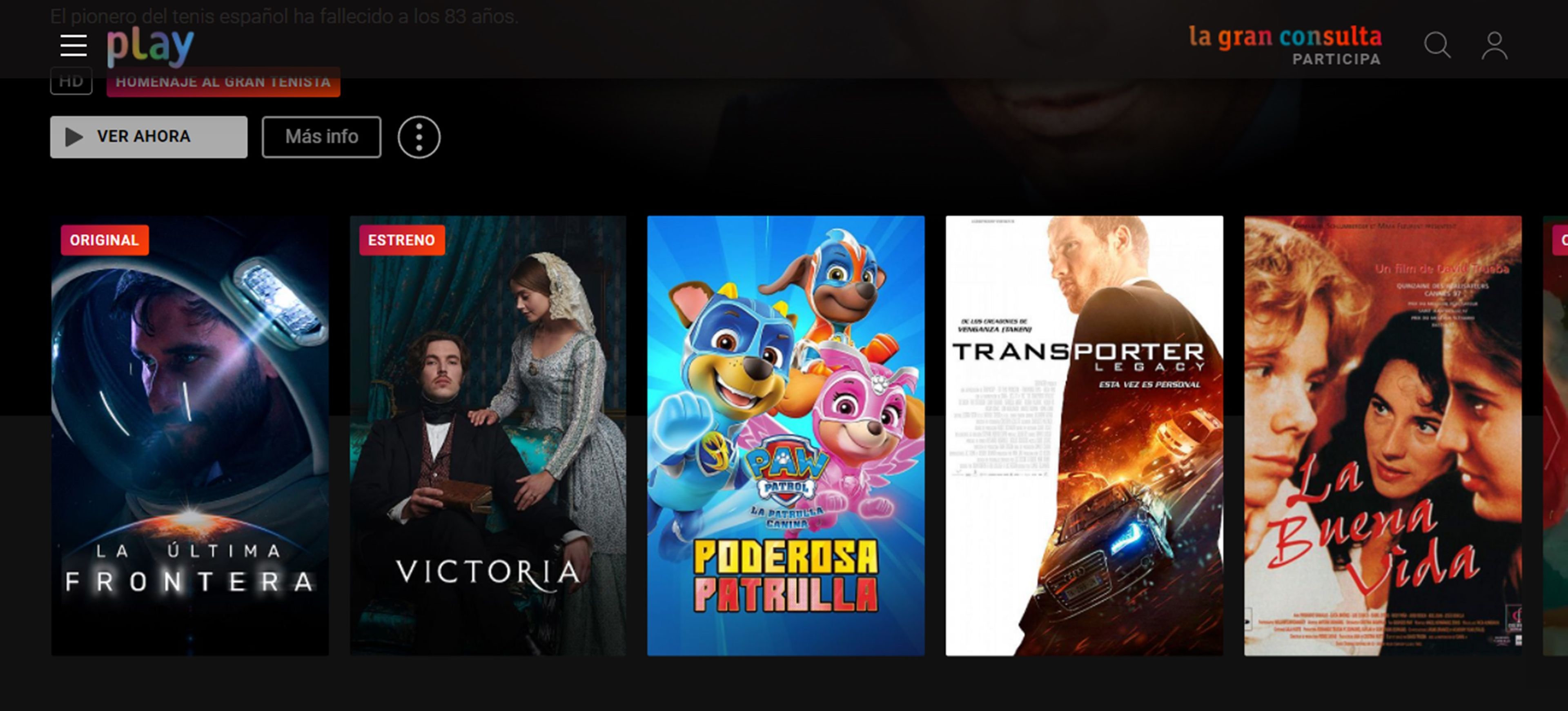 El mejor sitio legal para ver series y películas gratis en 'streaming' este fin de semana