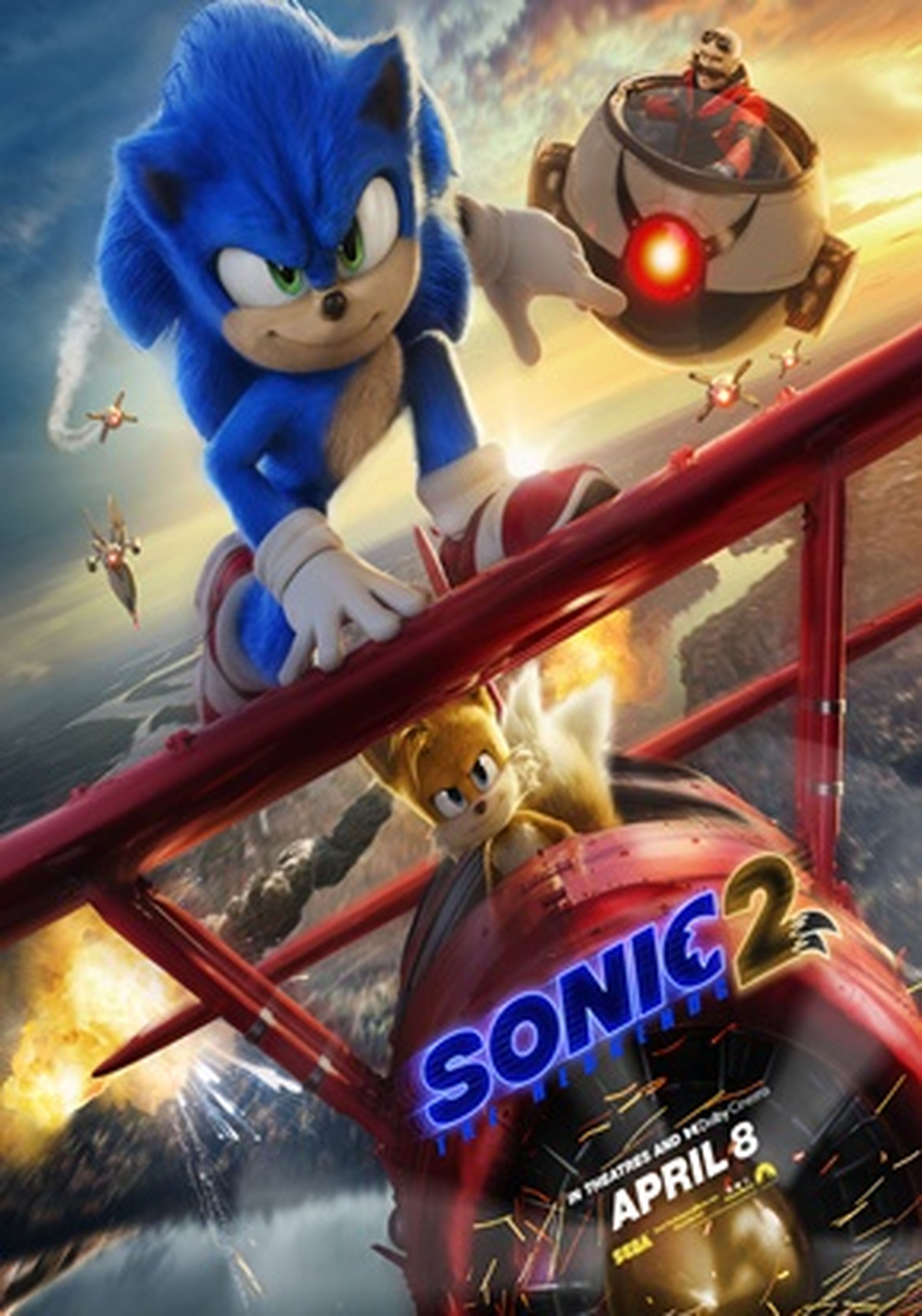 Sonic La película 2 cartel