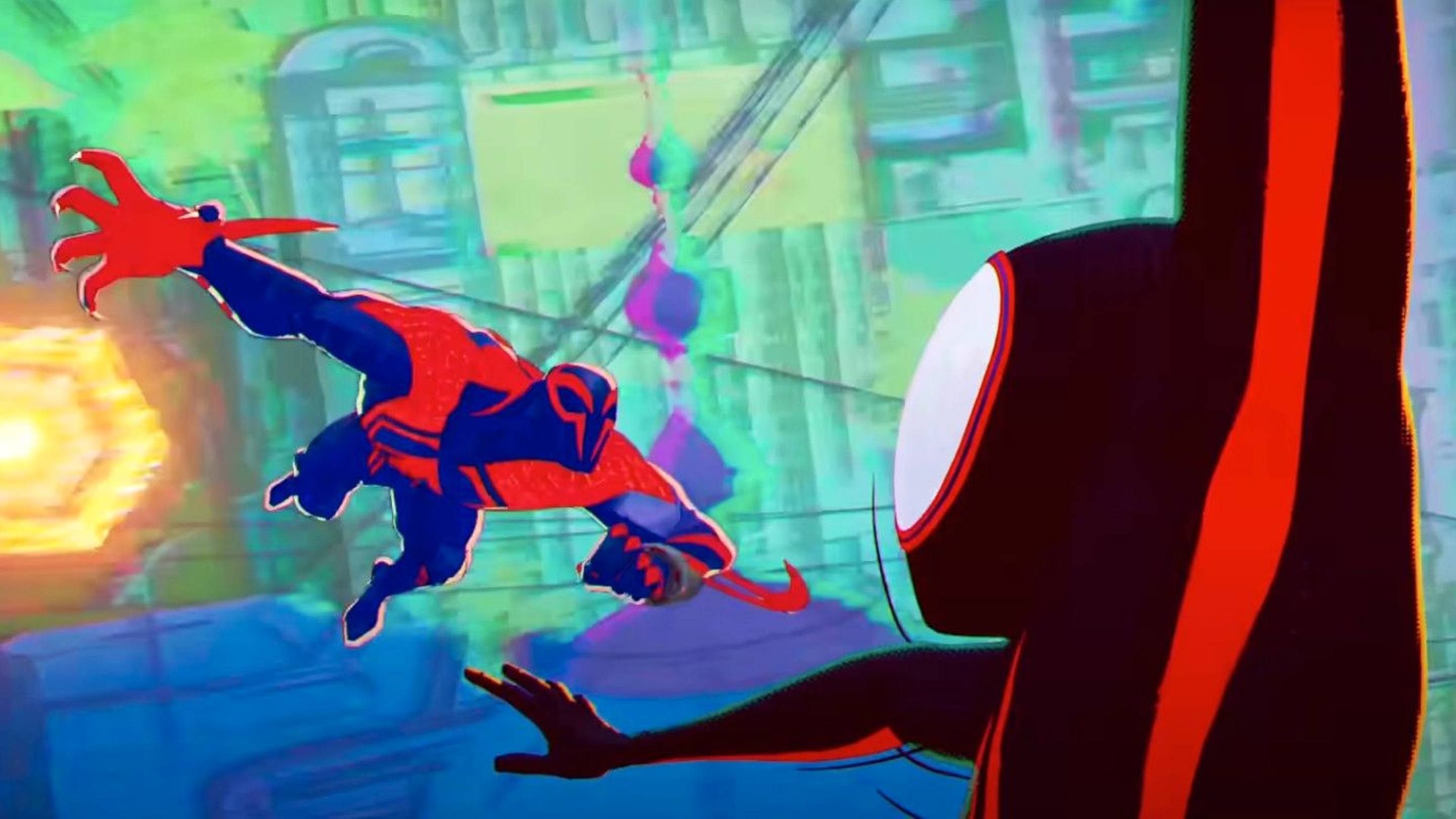 Nueva imagen de Spider-Man 2099 en Spider-Man: Across the Spider-verse  Parte 1