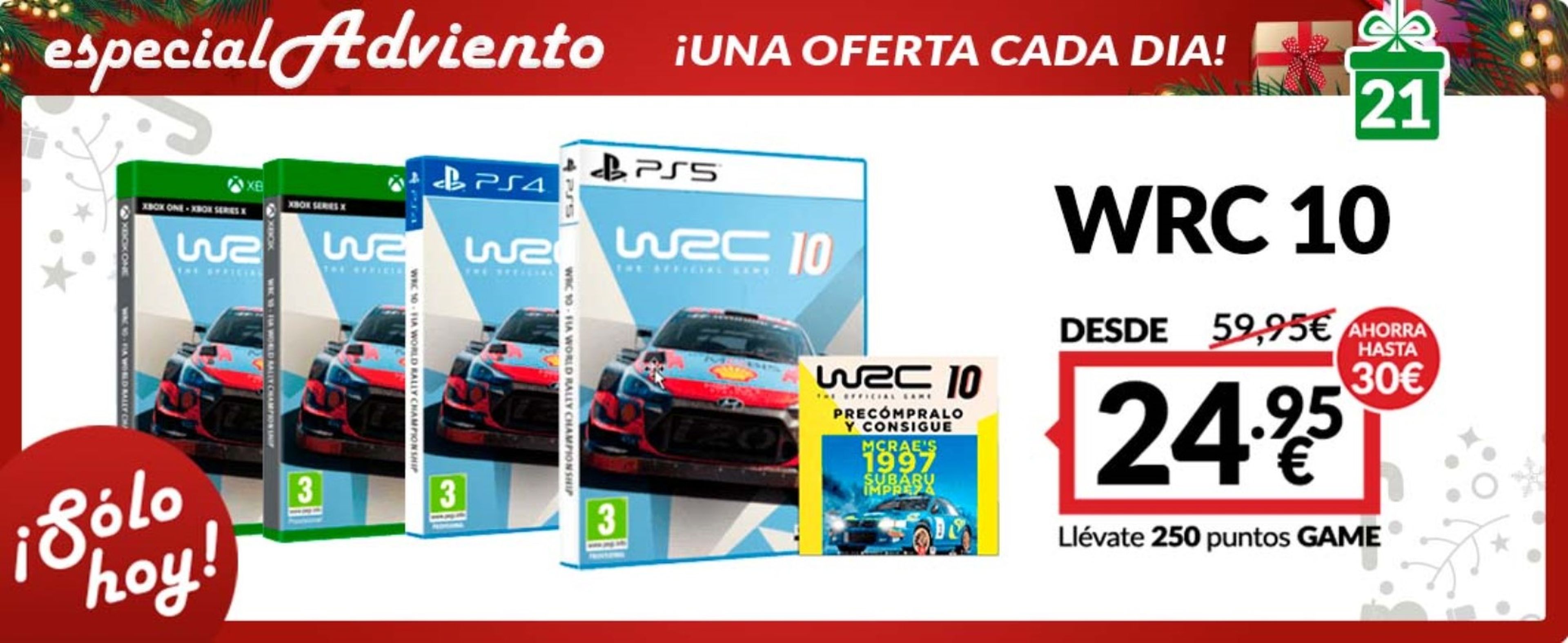 WRC 10 en oferta en tiendas GAME