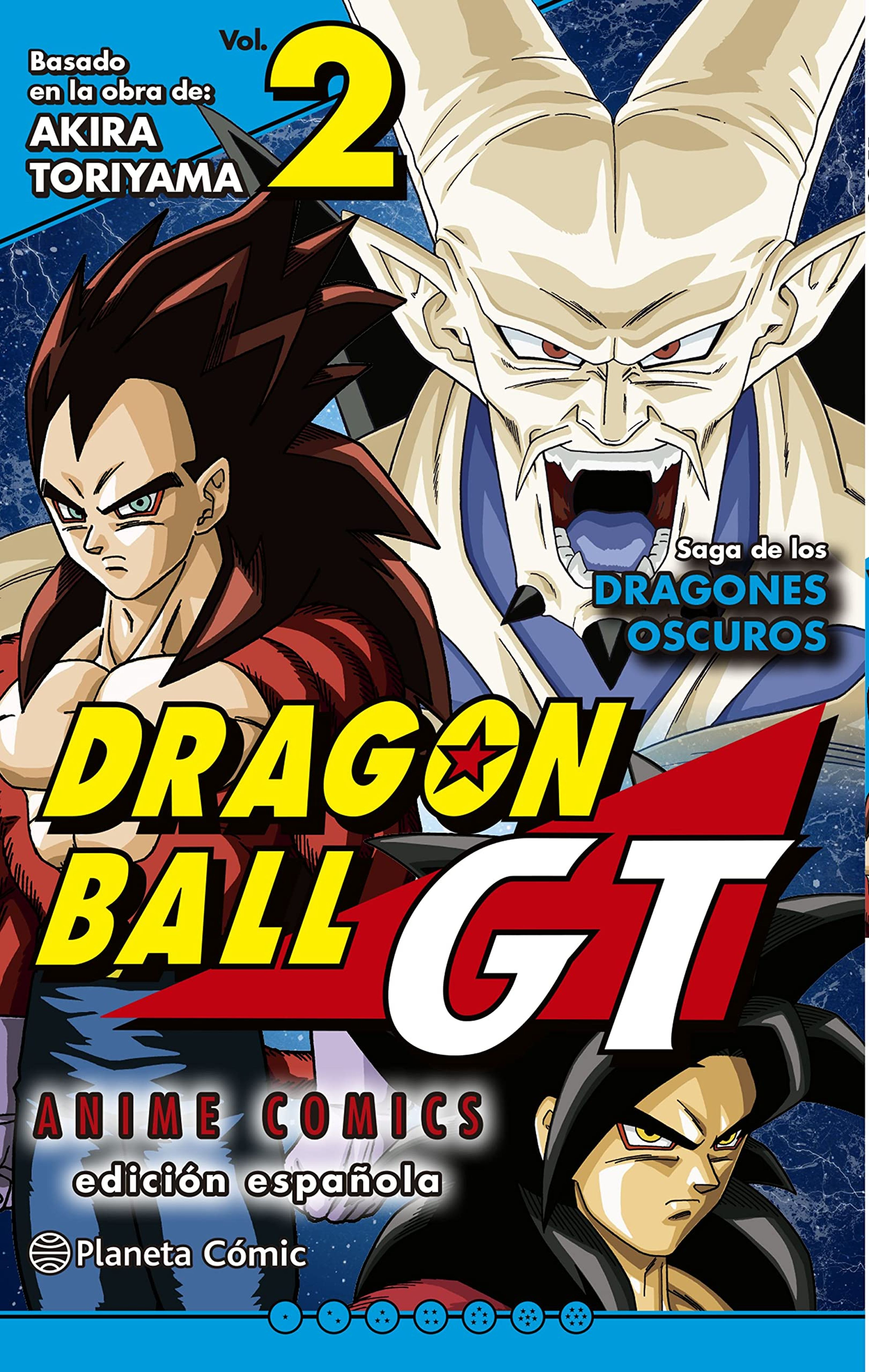 Dragon Ball GT - Desvelada la fecha de lanzamiento y portada del tomo 2 de los Anime Cómics