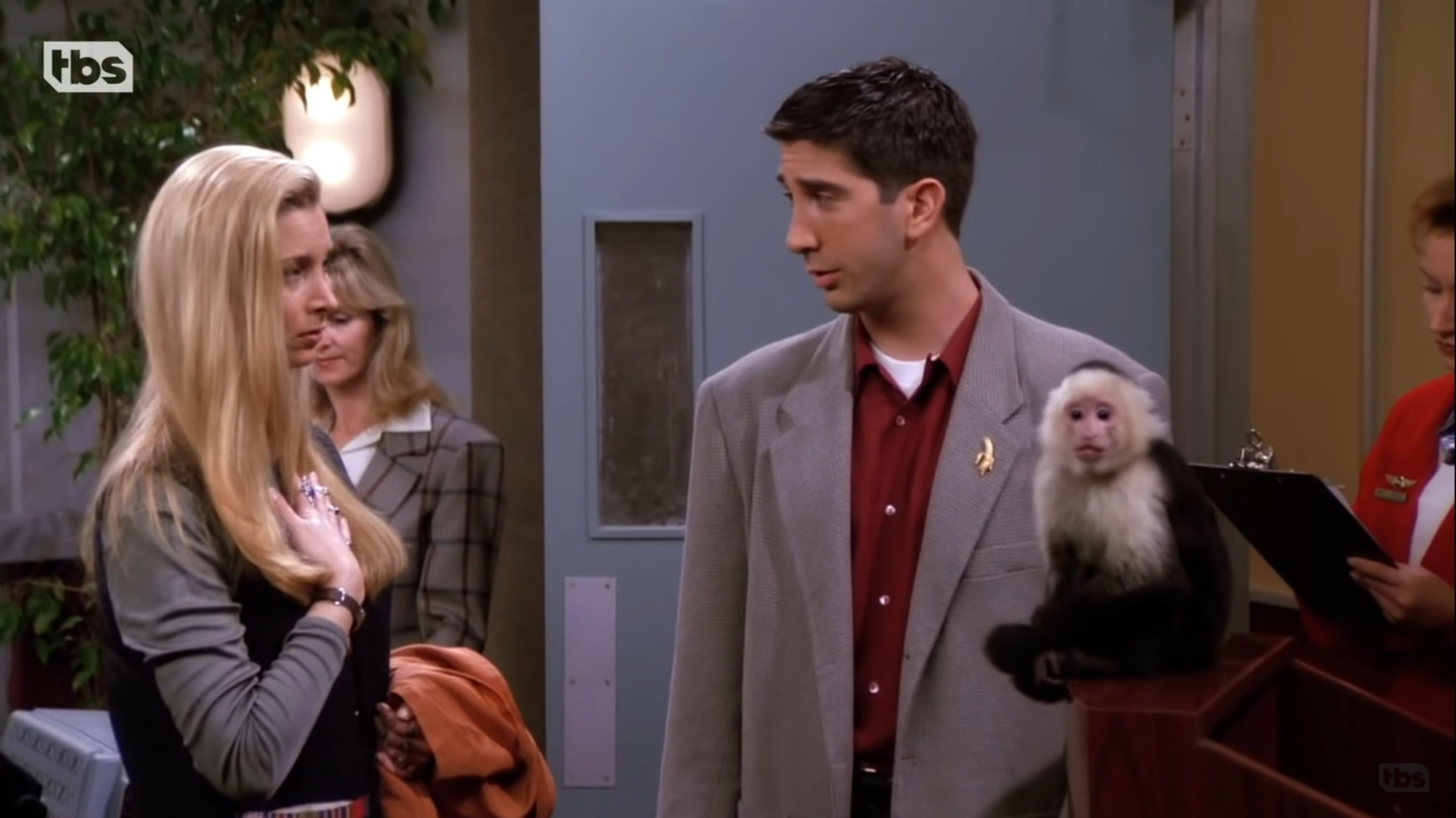 Friends - Ross y el pin de plátano