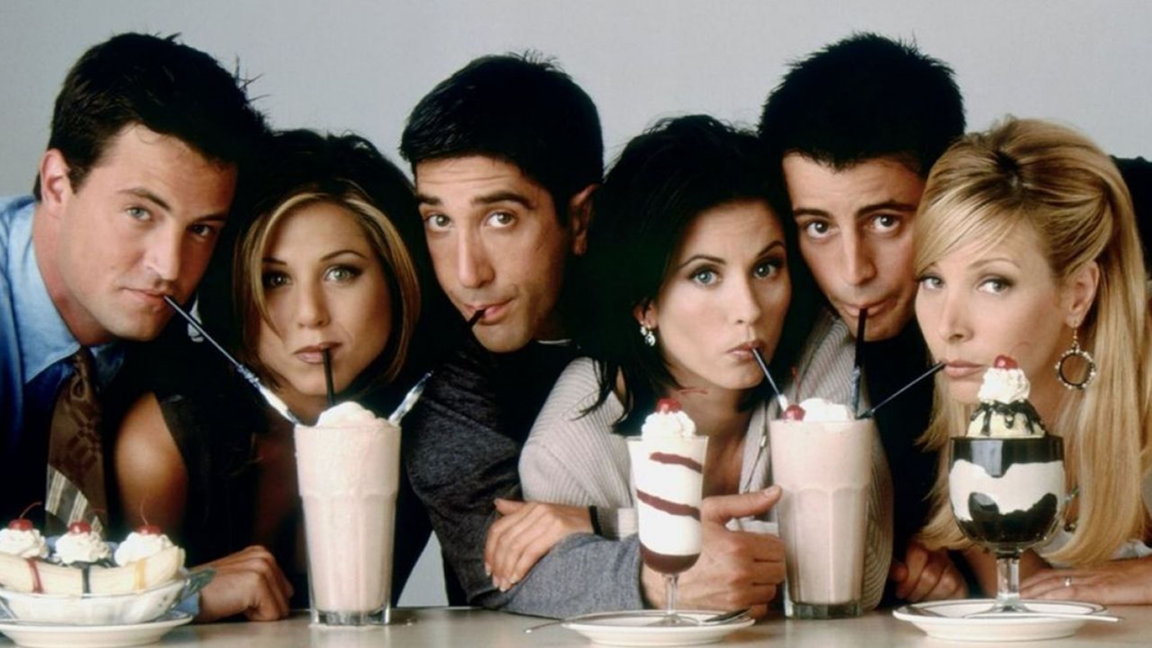 El grupo protagonista de Friends