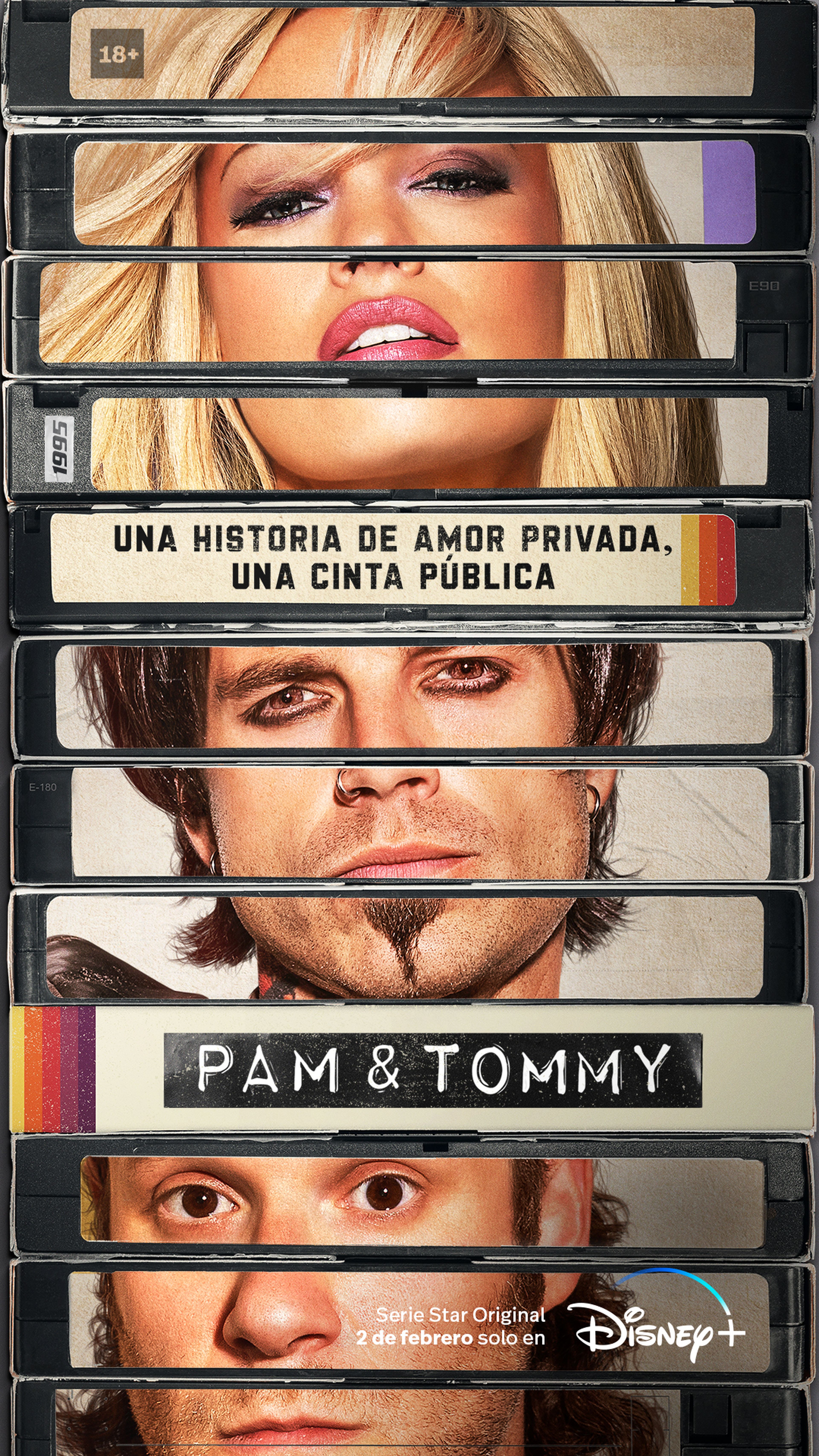 Pam & Tommy - Póster en español