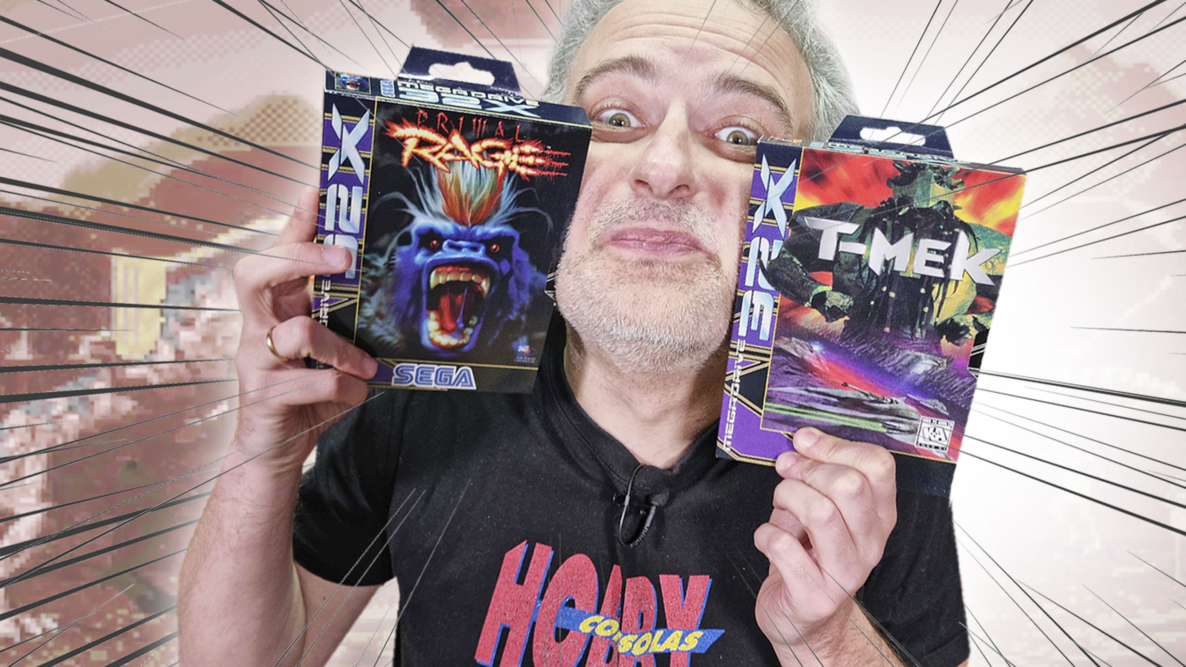 T-Mek y Primal Rage de Mega Drive 32x