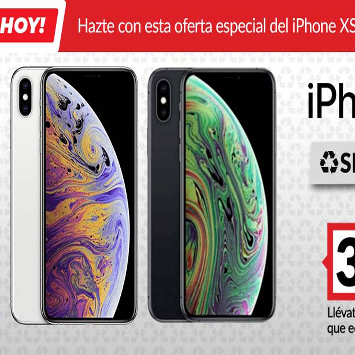 Oferta flash en GAME: IPHONE XS 64GB por solo 379,95€ y doble