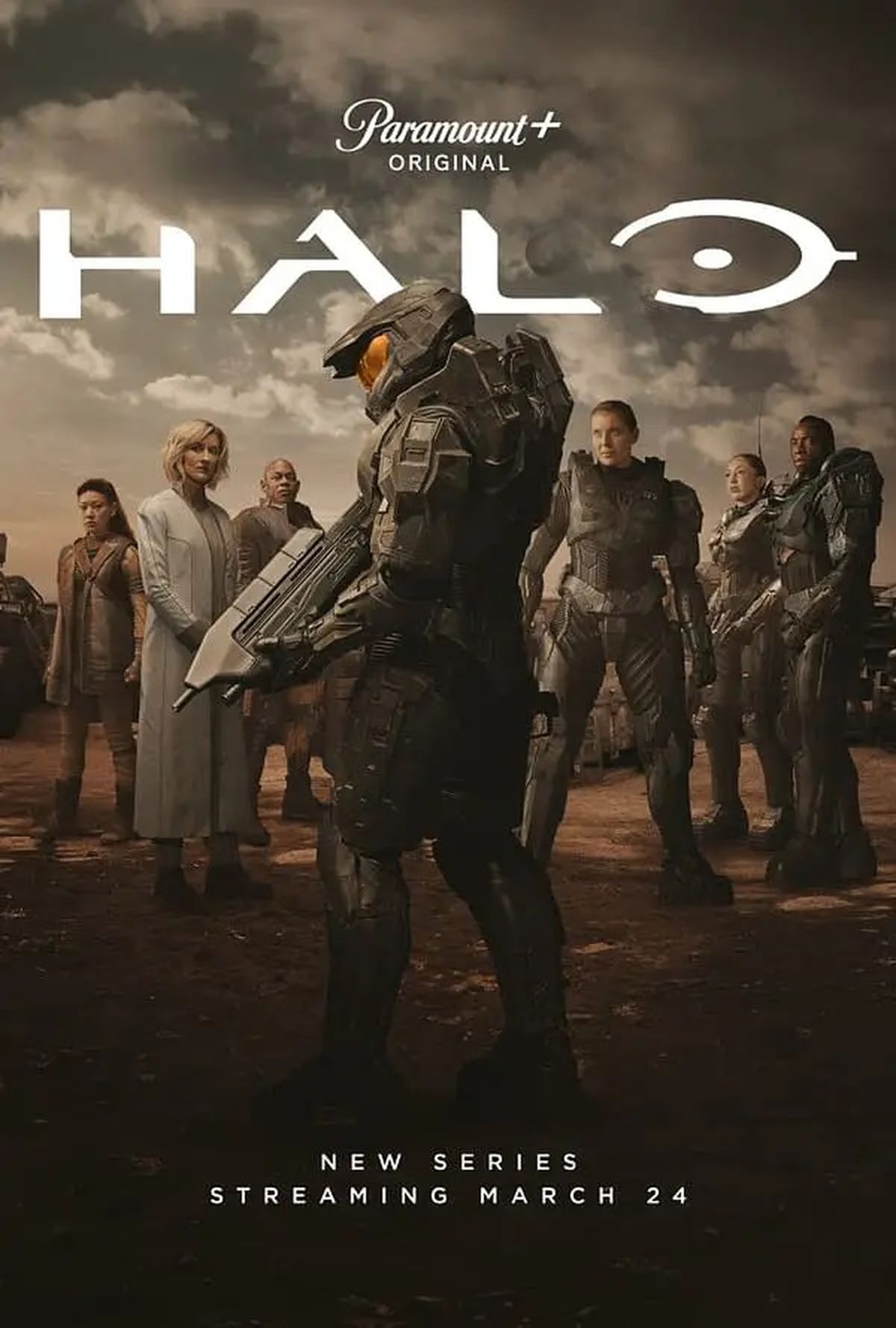 Halo: La serie enseña sus nuevos posters de personajes, aunque el Jefe Maestro sigue llevando casco