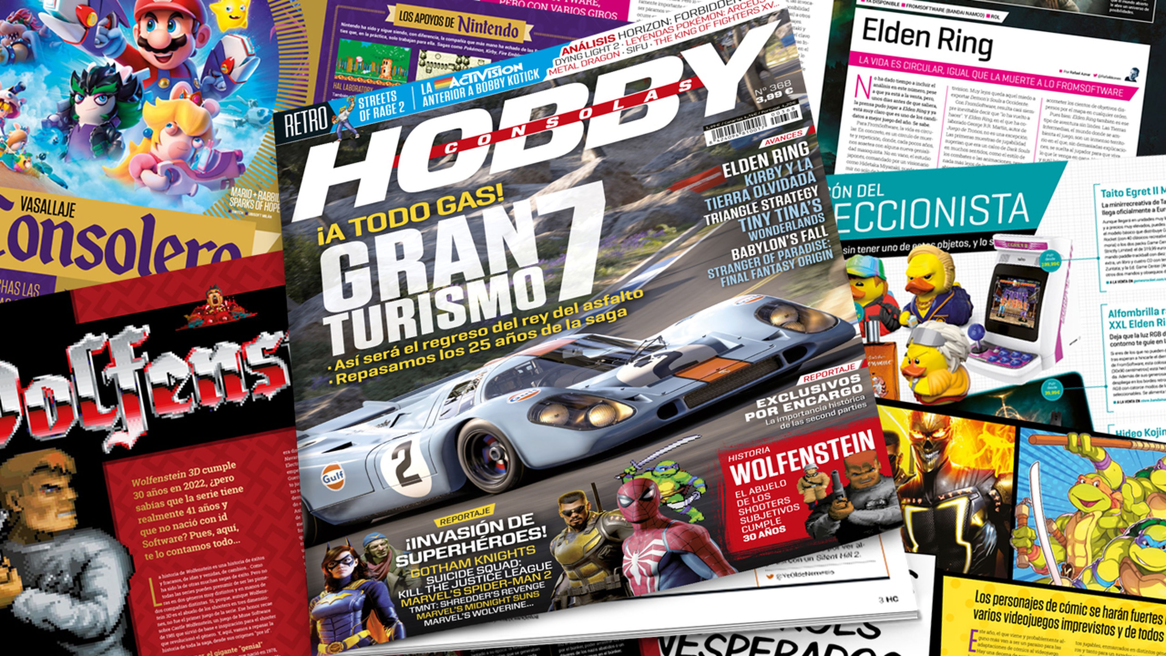 Hobby Consolas 368, a la venta con Gran Turismo 7 en portada