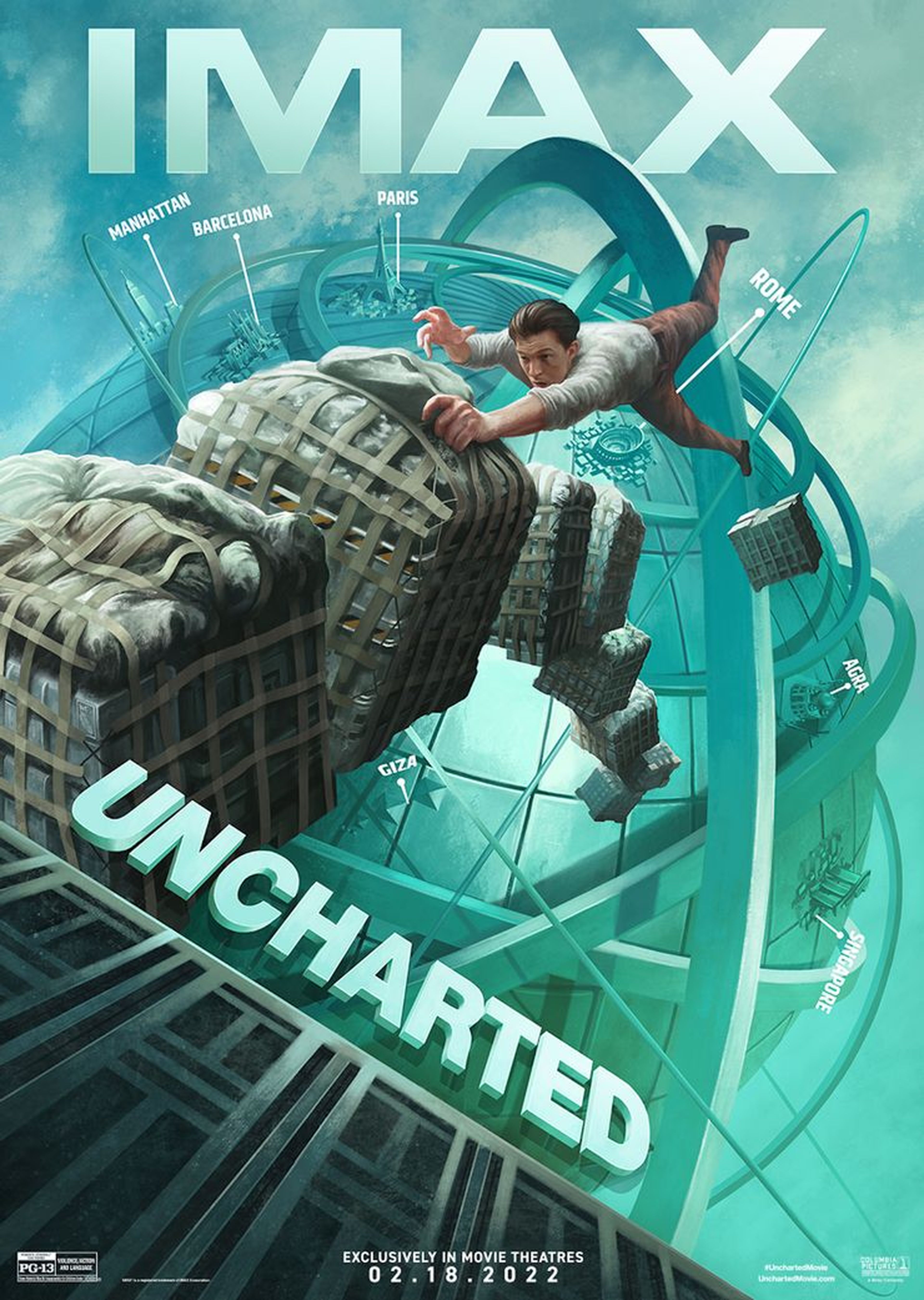 Póster IMAX de Uncharted