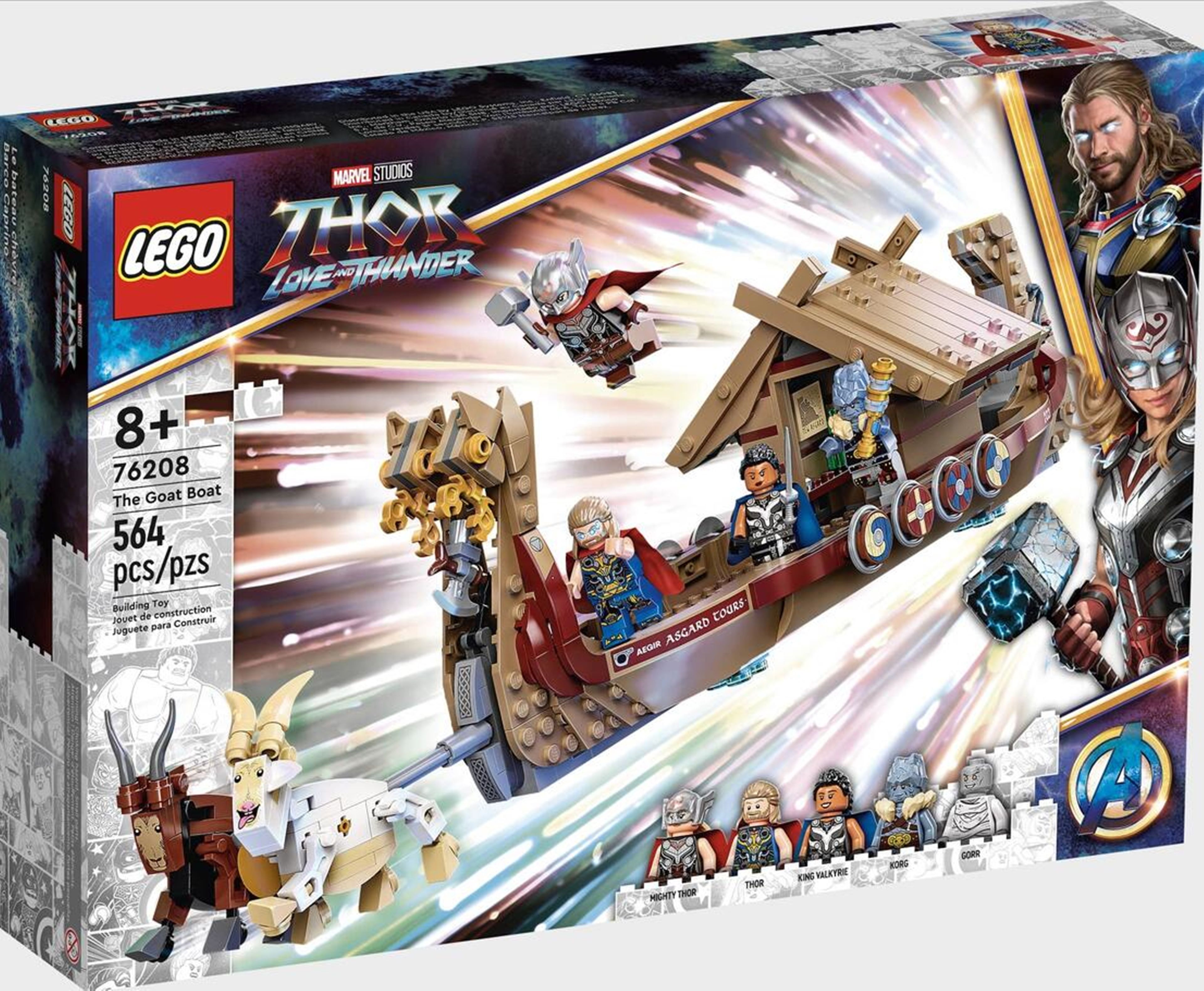 Set de LEGO de Thor Amor y Trueno