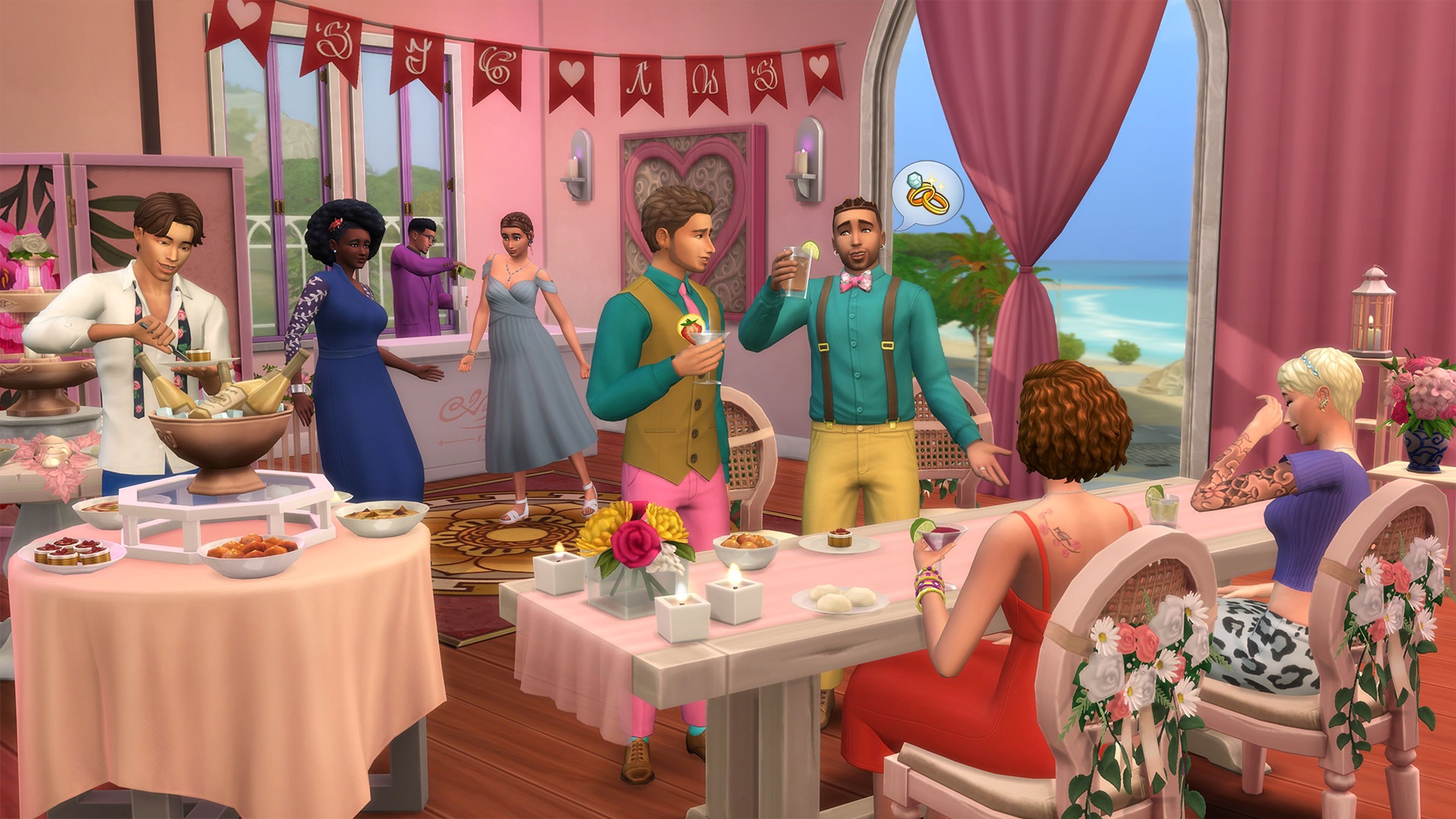 Los Sims 4 Si Quiero - expansión de bodas