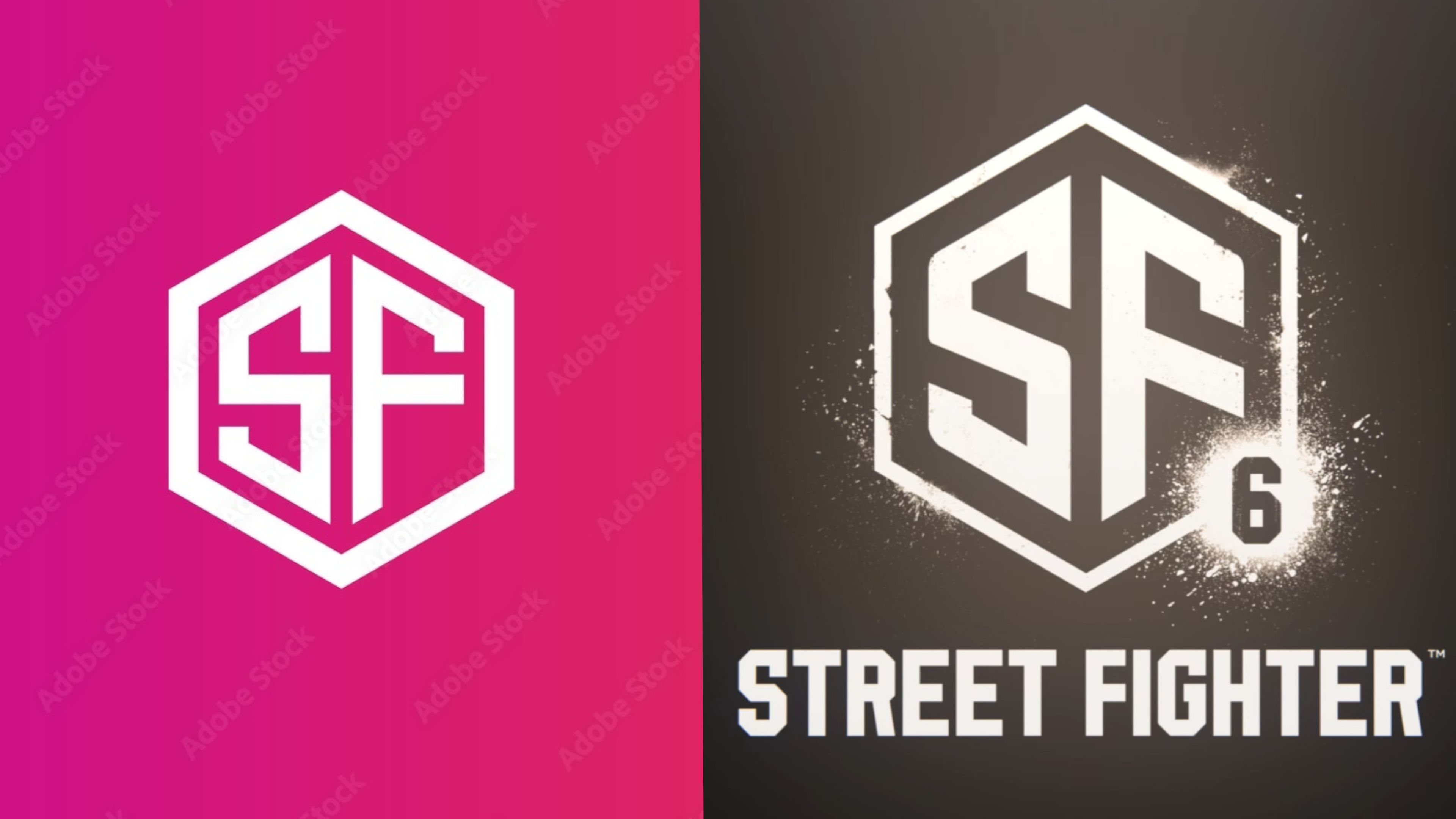 Street Fighter 6 logo adobe stock